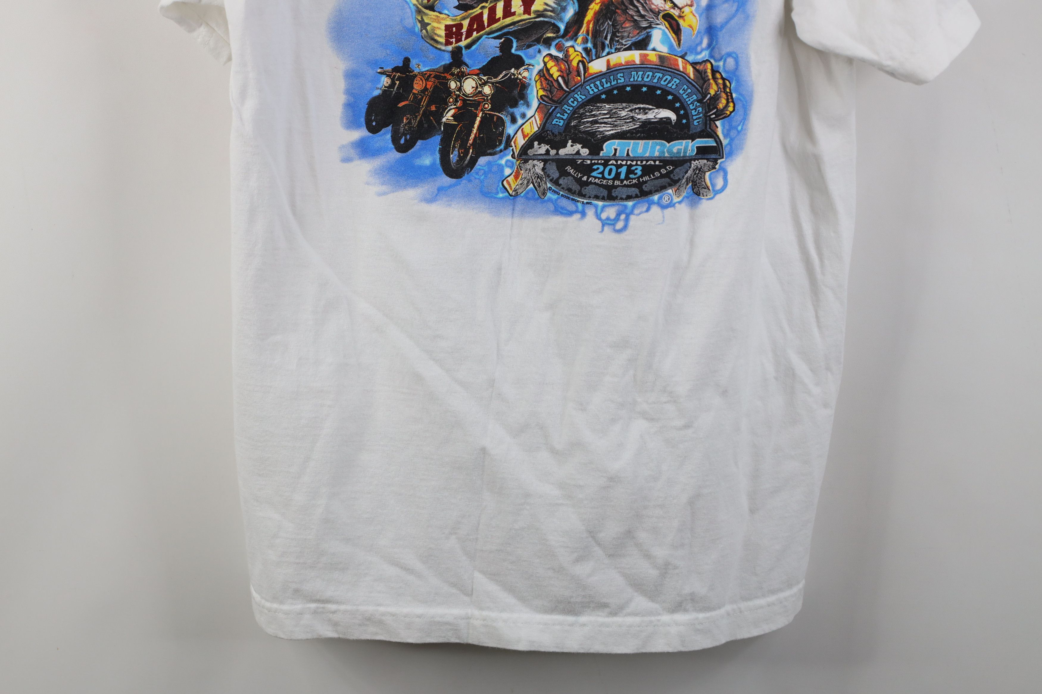 Vintage Vintage Y2K Black Hills Rally Fire Flames Eagle T-Shirt Size US L / EU 52-54 / 3 - 14 Thumbnail