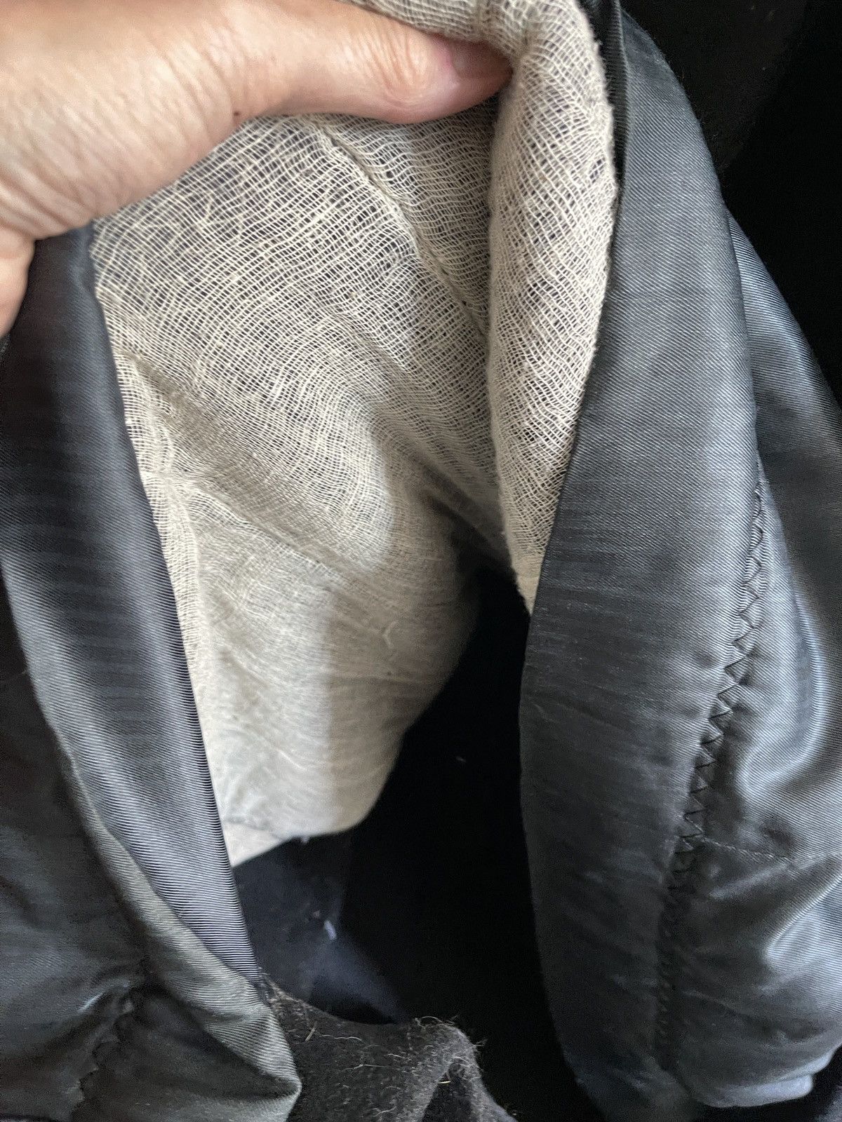 Vintage Vintage custom hand made wool coat Size ONE SIZE - 4 Thumbnail