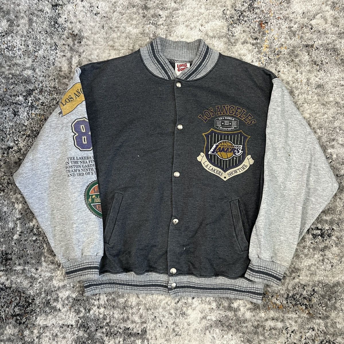 NBA × Vintage Crazy Vintage 1992 long gone x NBA Lakers sweatshirt Size US M / EU 48-50 / 2 - 2 Thumbnail