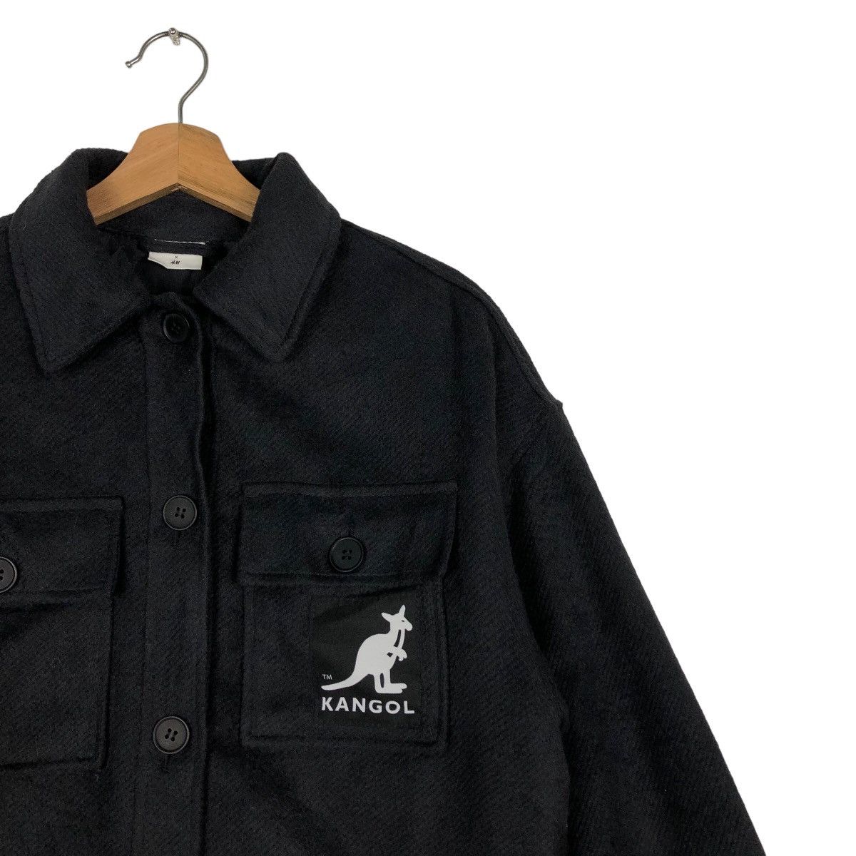 Japanese Brand 🔥Vintage Wool Chore Work Jacket Kangol X H&M USA Size US XS / EU 42 / 0 - 6 Thumbnail
