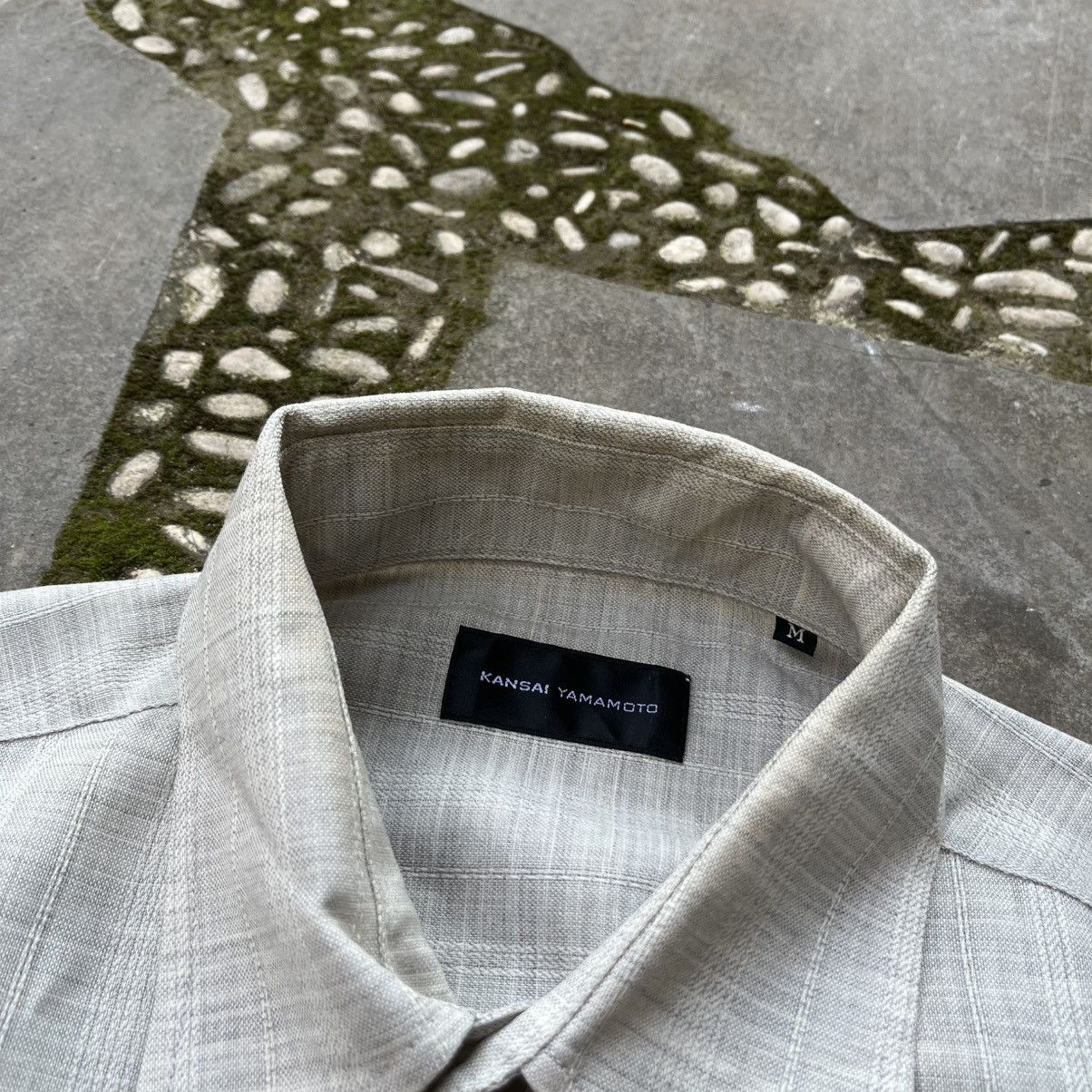 Kapital Kapital Style🔥 Kansai Yamamoto Short Sleeve Shirt – Grey Size US M / EU 48-50 / 2 - 4 Thumbnail