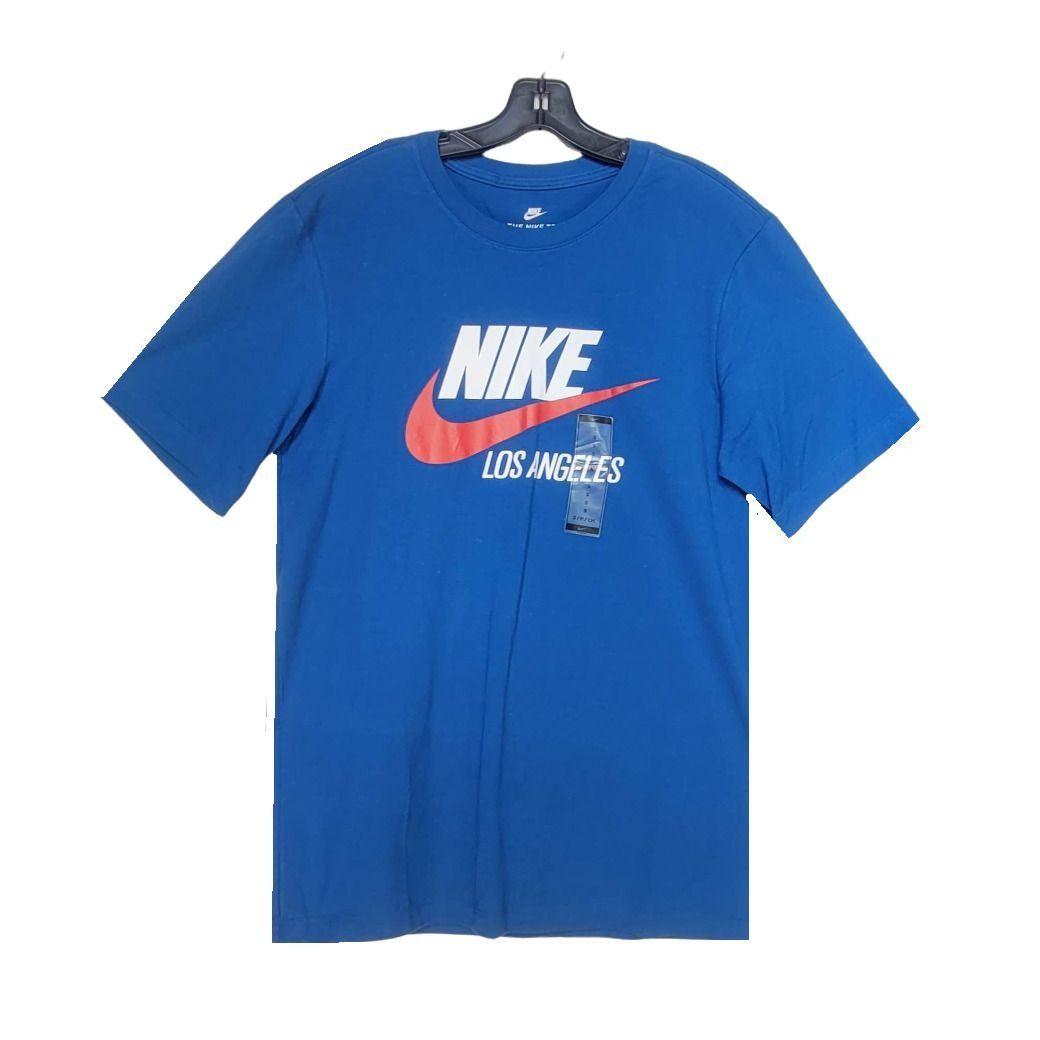 Nike ⭐Nike Men's Los Angeles Blue Short Sleeve T-Shirt CW0741-47 Size US S / EU 44-46 / 1 - 2 Thumbnail