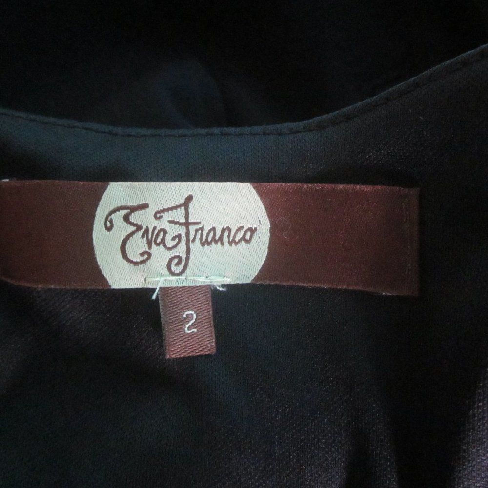 Eva Franco Eva Franco Black Dress Size 2 Size XS / US 0-2 / IT 36-38 - 2 Thumbnail