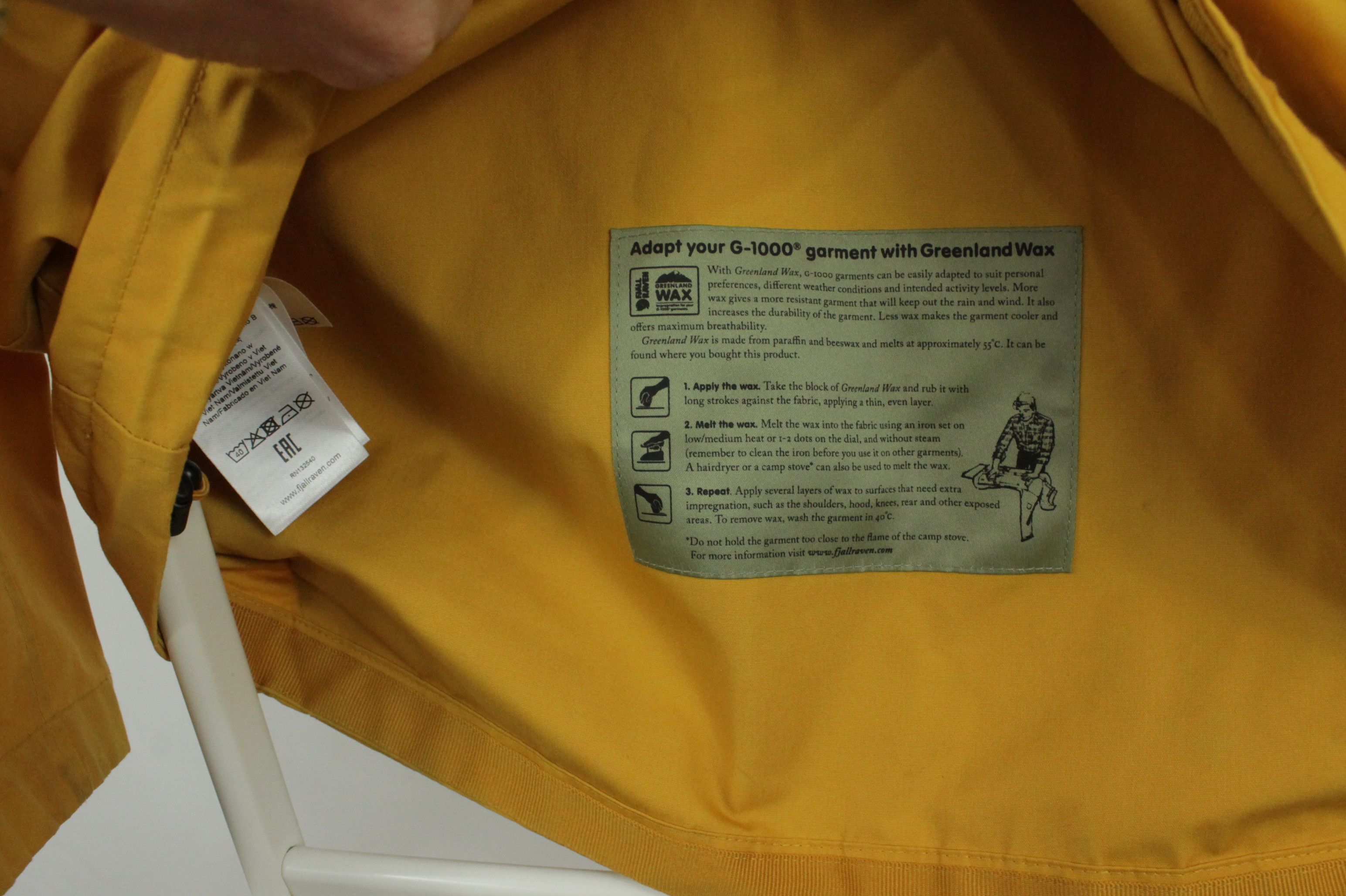 Fjallraven Fjallraven G-1000 Vardag Anorak Yellow Women's Size S / US 4 / IT 40 - 9 Thumbnail