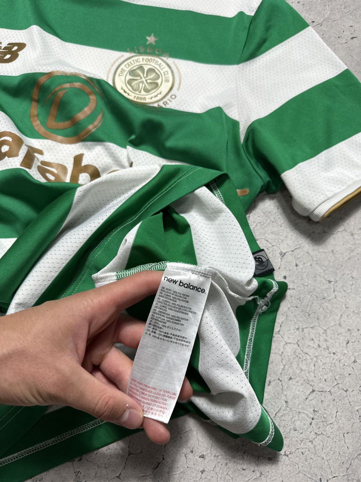 New Balance New Balance FC Celtic 2017/2018 Home Vintage Soccer Jersey Size US M / EU 48-50 / 2 - 9 Thumbnail