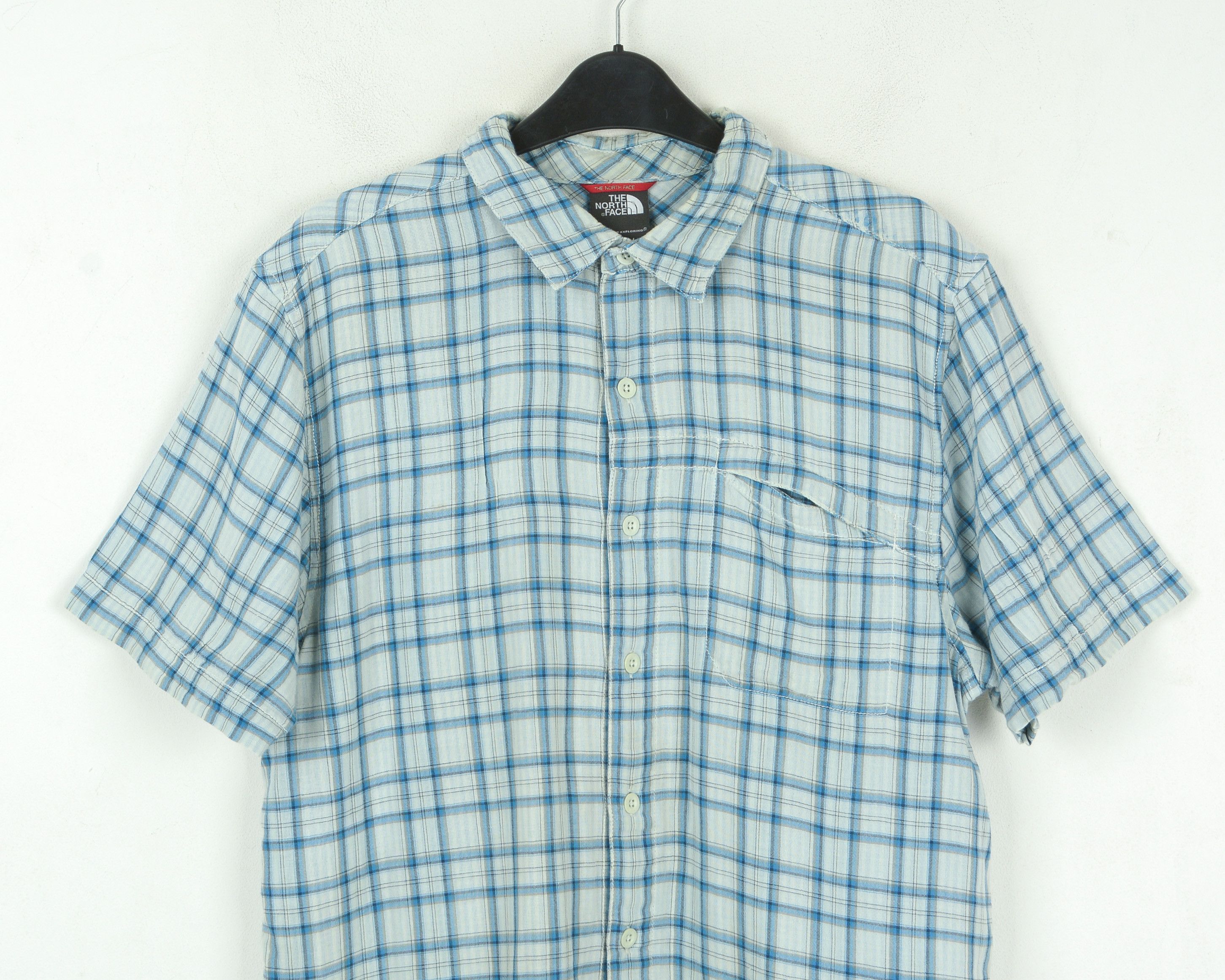 The North Face THE NORTH FACE Cotton Shirt Check S/S Casual Oxford Button Size US M / EU 48-50 / 2 - 2 Thumbnail