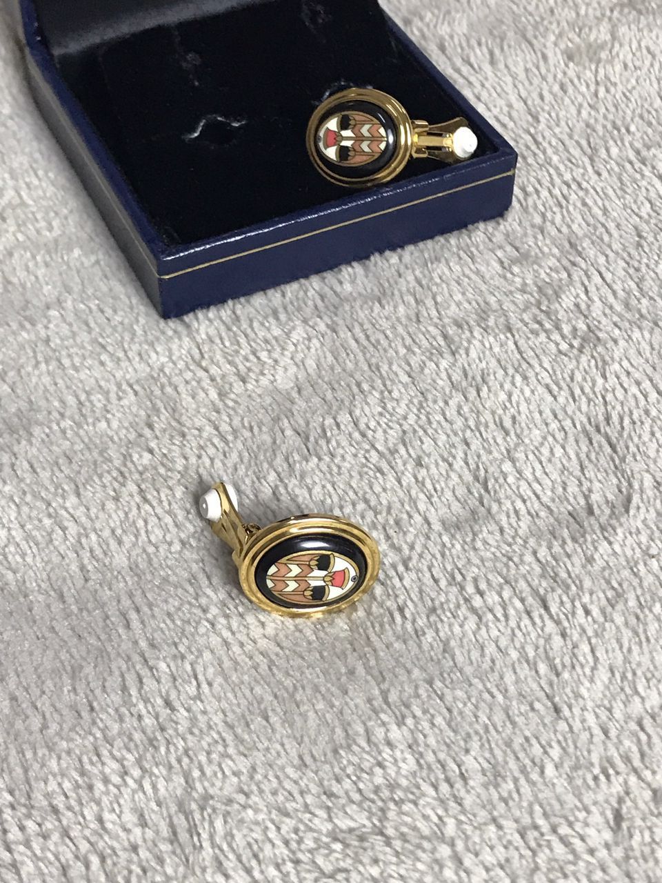 Vintage Vintage Michaela Frey Wille 24ct Gold Plated Earrings Size ONE SIZE - 7 Thumbnail