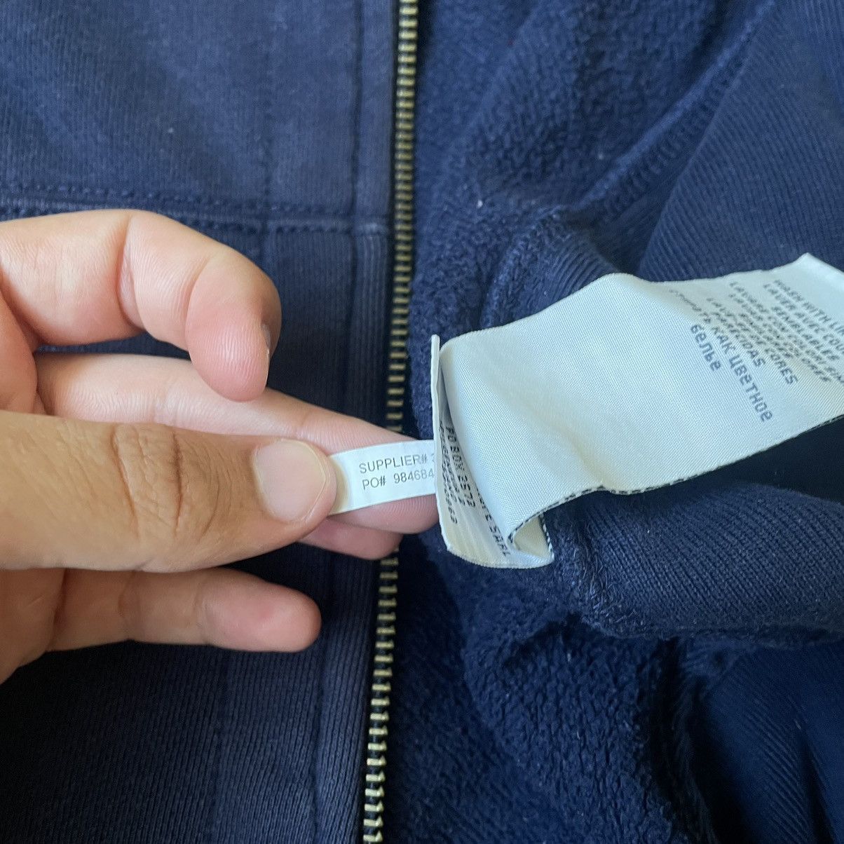 Polo Ralph Lauren × Vintage Vintage Polo Ralph Lauren Zip-Up Hoodie Hype Size US S / EU 44-46 / 1 - 7 Thumbnail