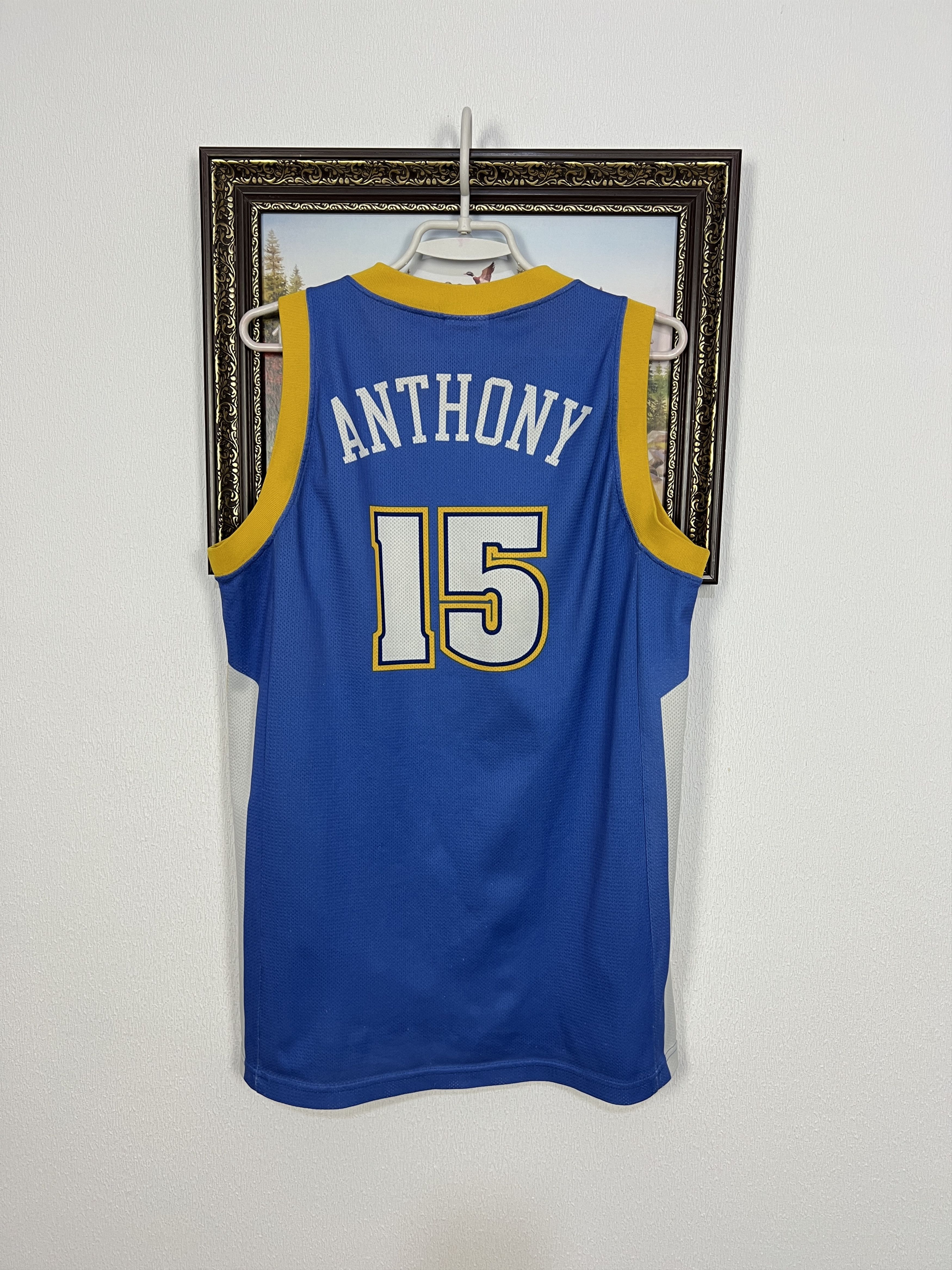 Champion Vintage 90's Champion Denver Nuggets #15 Anthony NBA Jersey Size US M / EU 48-50 / 2 - 10 Thumbnail