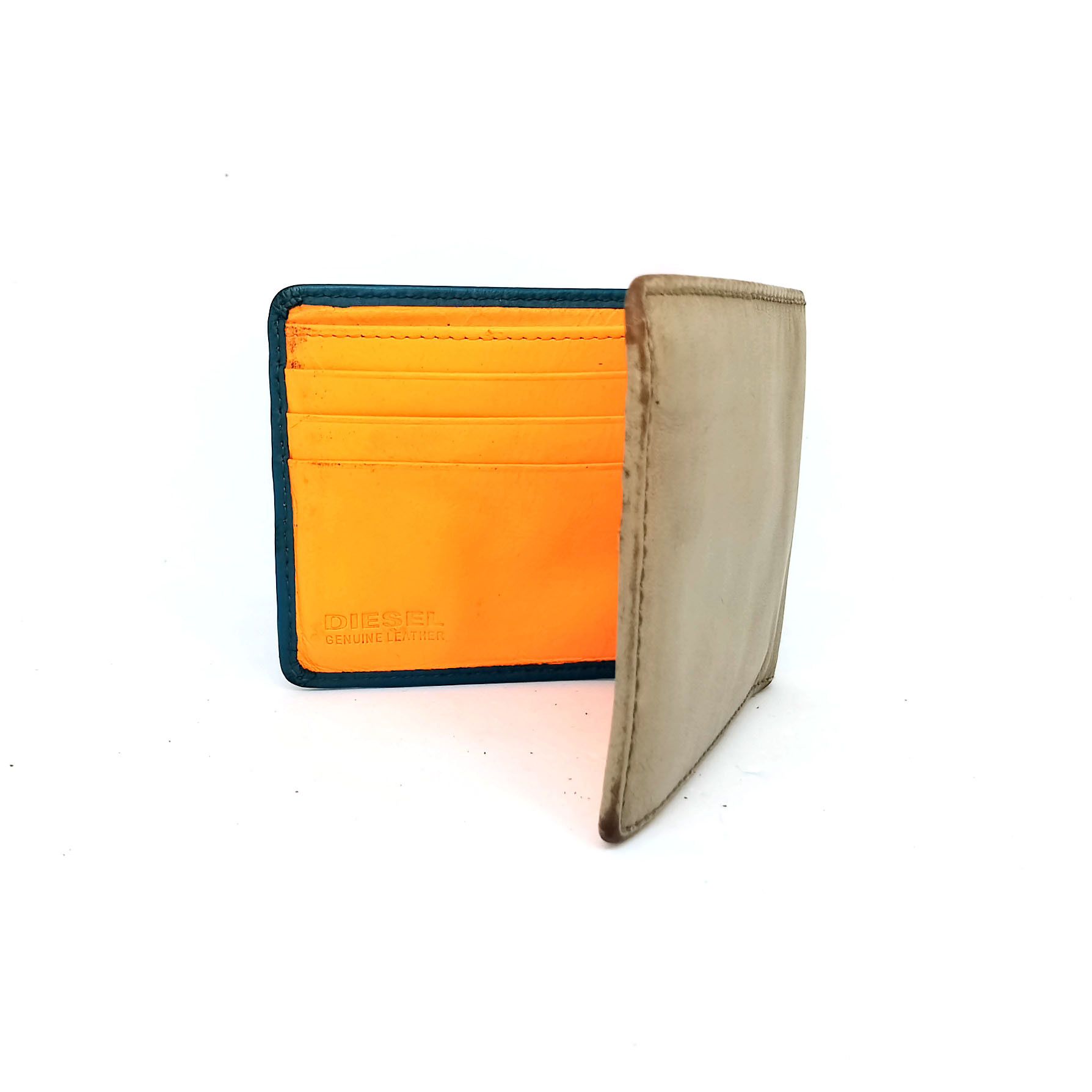 Diesel Diesel Bifold Leather Wallet with Card Holder Size ONE SIZE - 6 Thumbnail