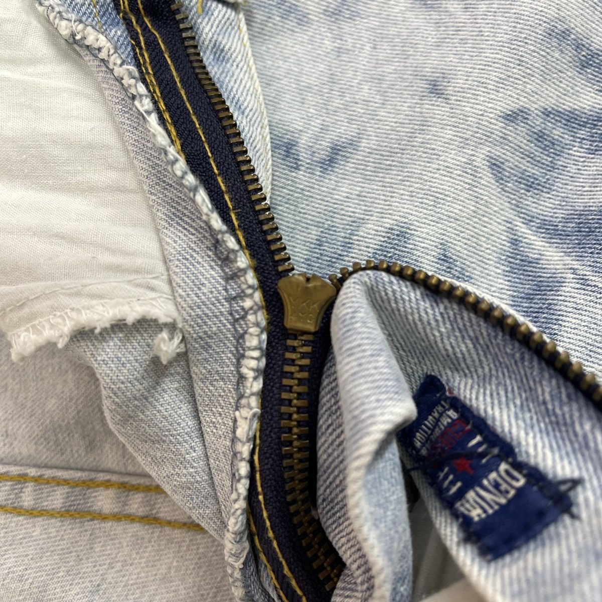 Guess 90s Vintage GUESS Custom Acid Wash Denim #1219/AQ Size US 38 / EU 54 - 12 Thumbnail