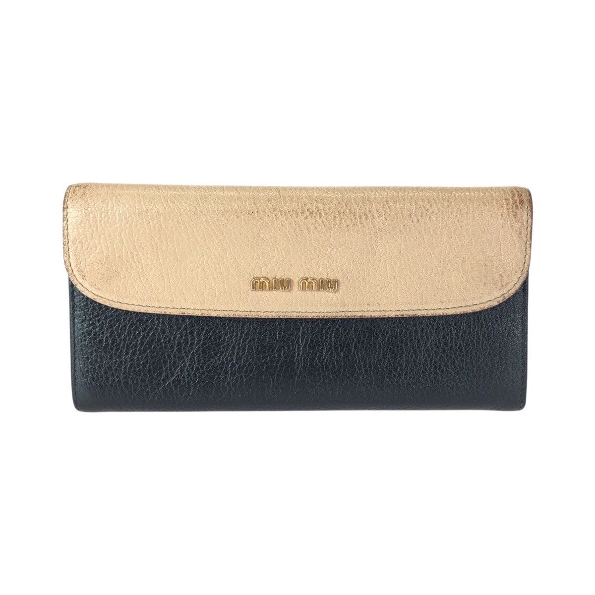 Miu Miu Miu Miu MIU MIU Leather Long Wallet Leather Long Wallet DUTY FREE for USA Size ONE SIZE - 1 Thumbnail