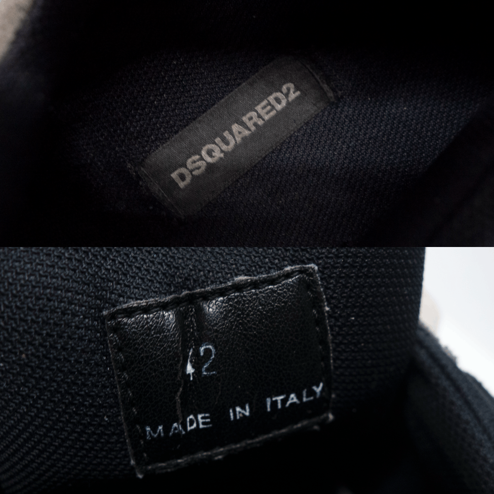 Dsquared2 D2 Logo Y2K Low Sneakers Size US 10 / EU 43 - 9 Thumbnail
