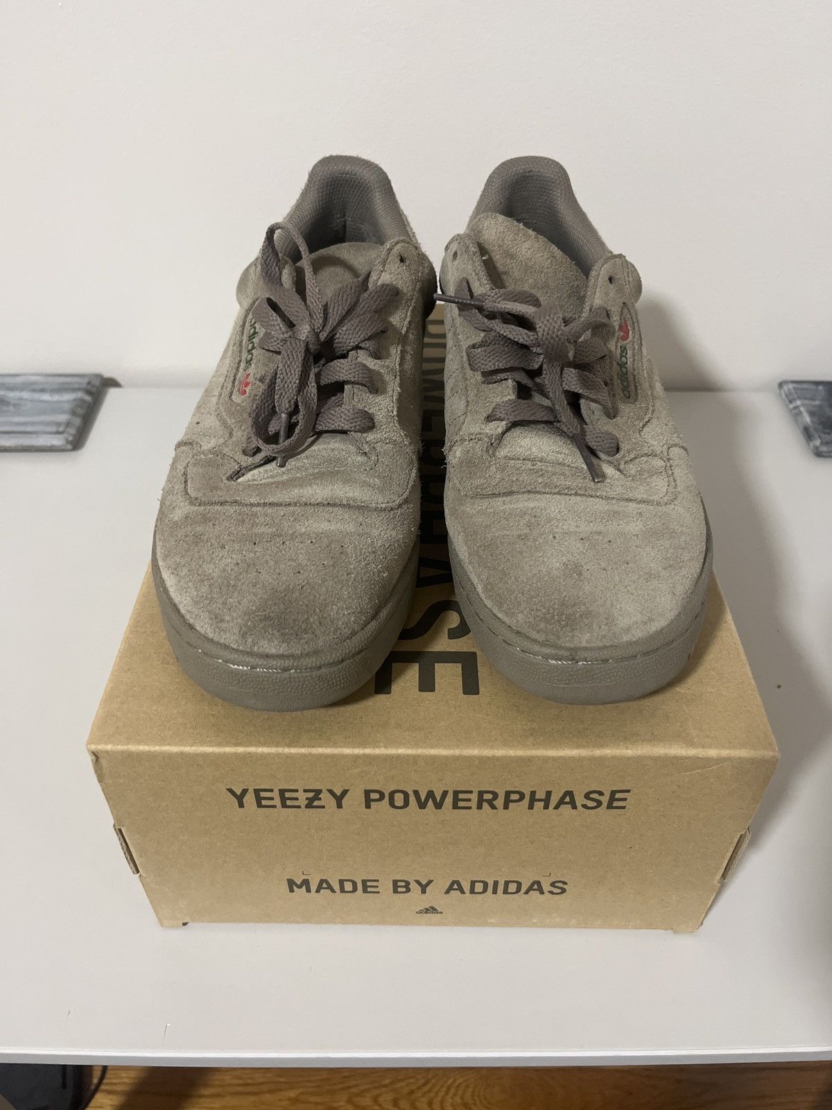 powerphase yeezy clear brown