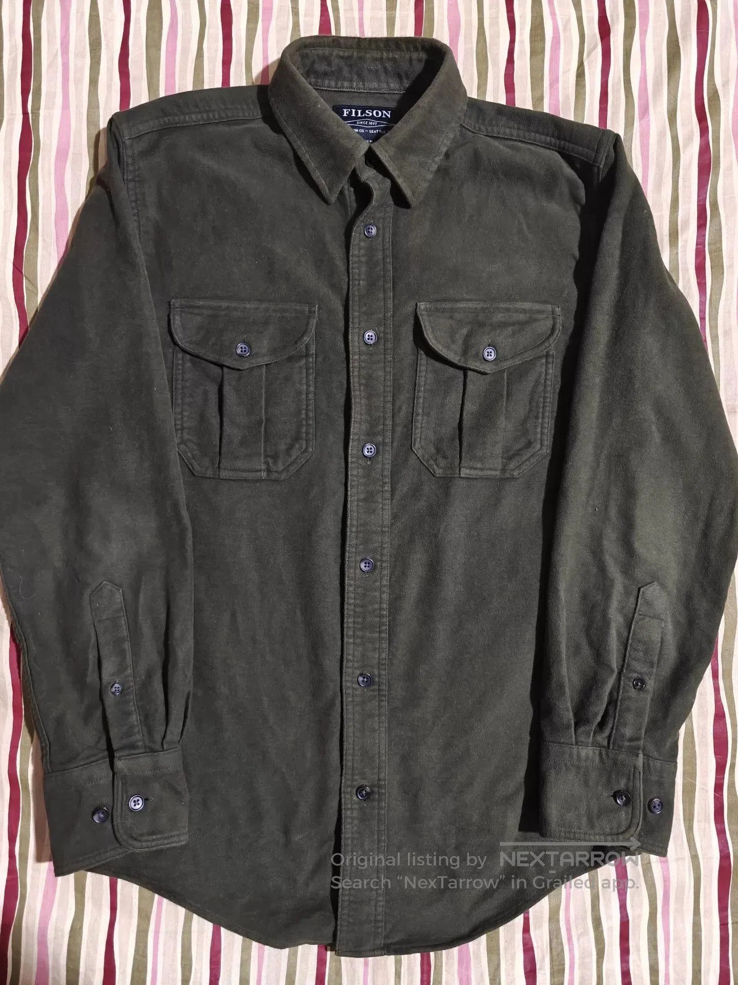 Filson Filson Windproof Moleskin Work Shirt. Size US XS / EU 42 / 0 - 3 Thumbnail