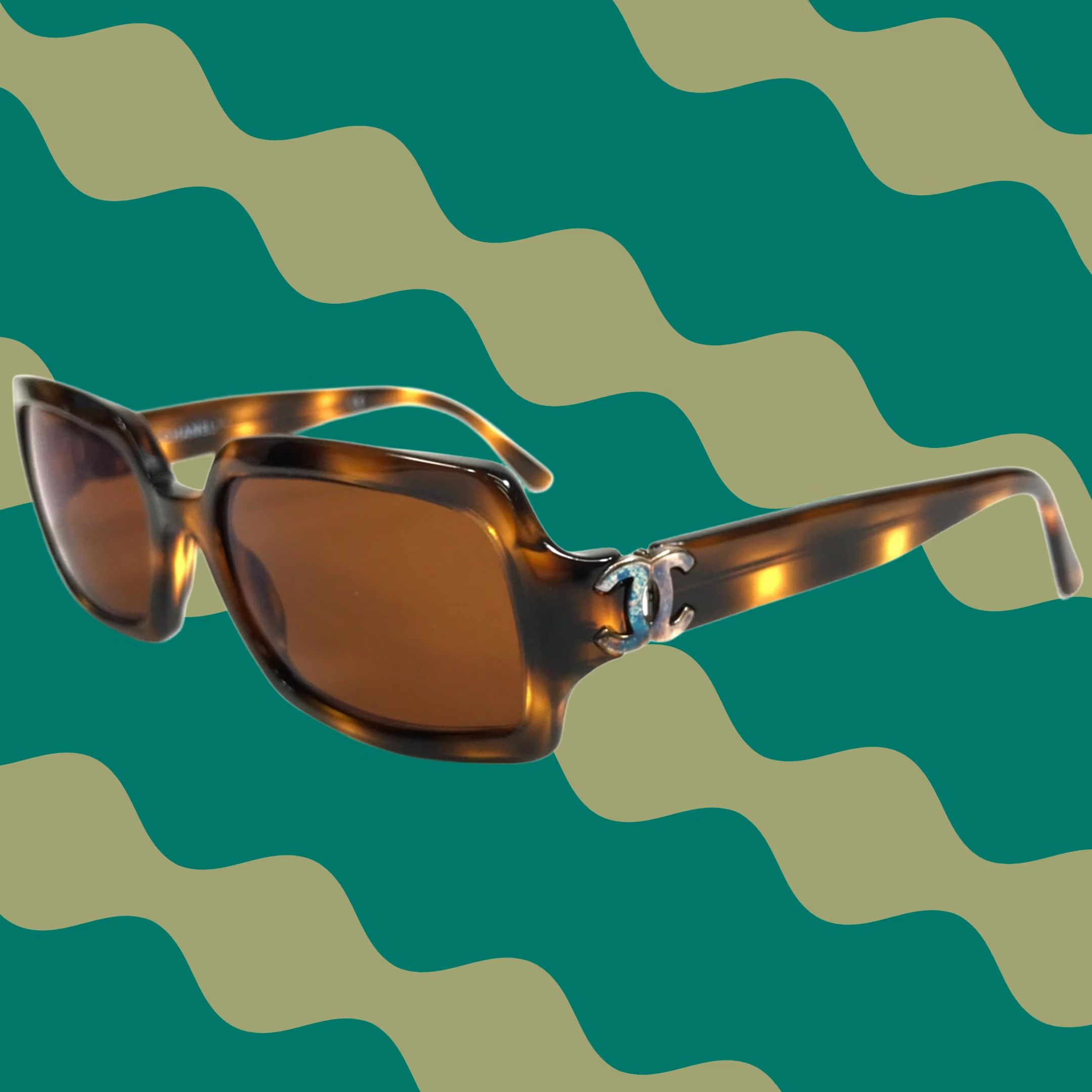 Chanel Chanel Sunglasses Cat Eye Asian Fit Brown Lenses 5516  display picture 1