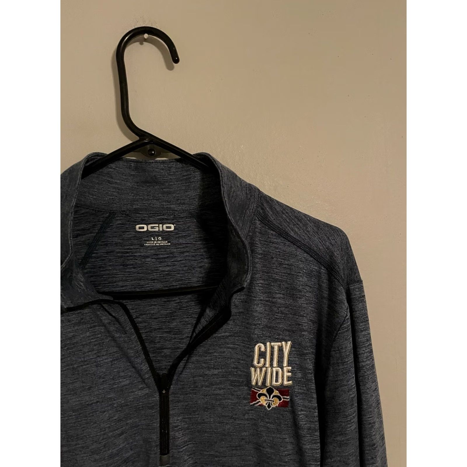 Vintage City Wide Beer 4 Hands Brewery St Louis Performance Golf Pullover Men's Large Size US L / EU 52-54 / 3 - 2 Thumbnail