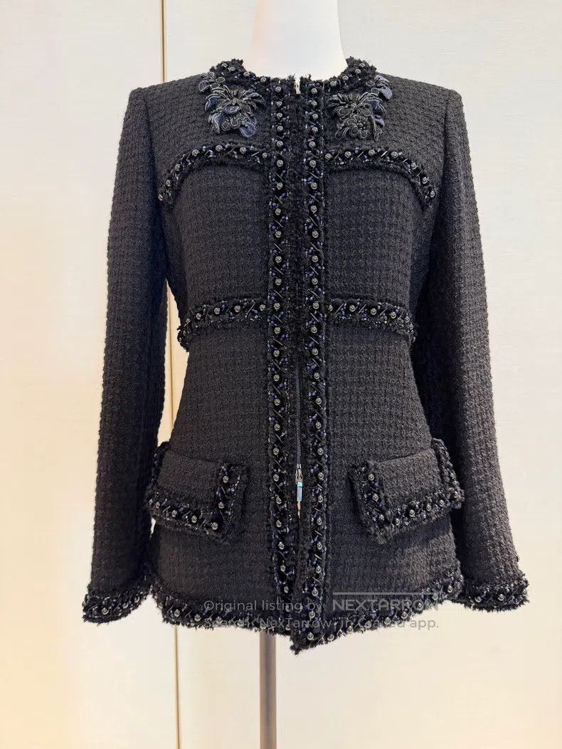 Chanel Chanel Metropolis Heavy Industries Nail Bead Jacket Size XS / US 0-2 / IT 36-38 - 1 Thumbnail