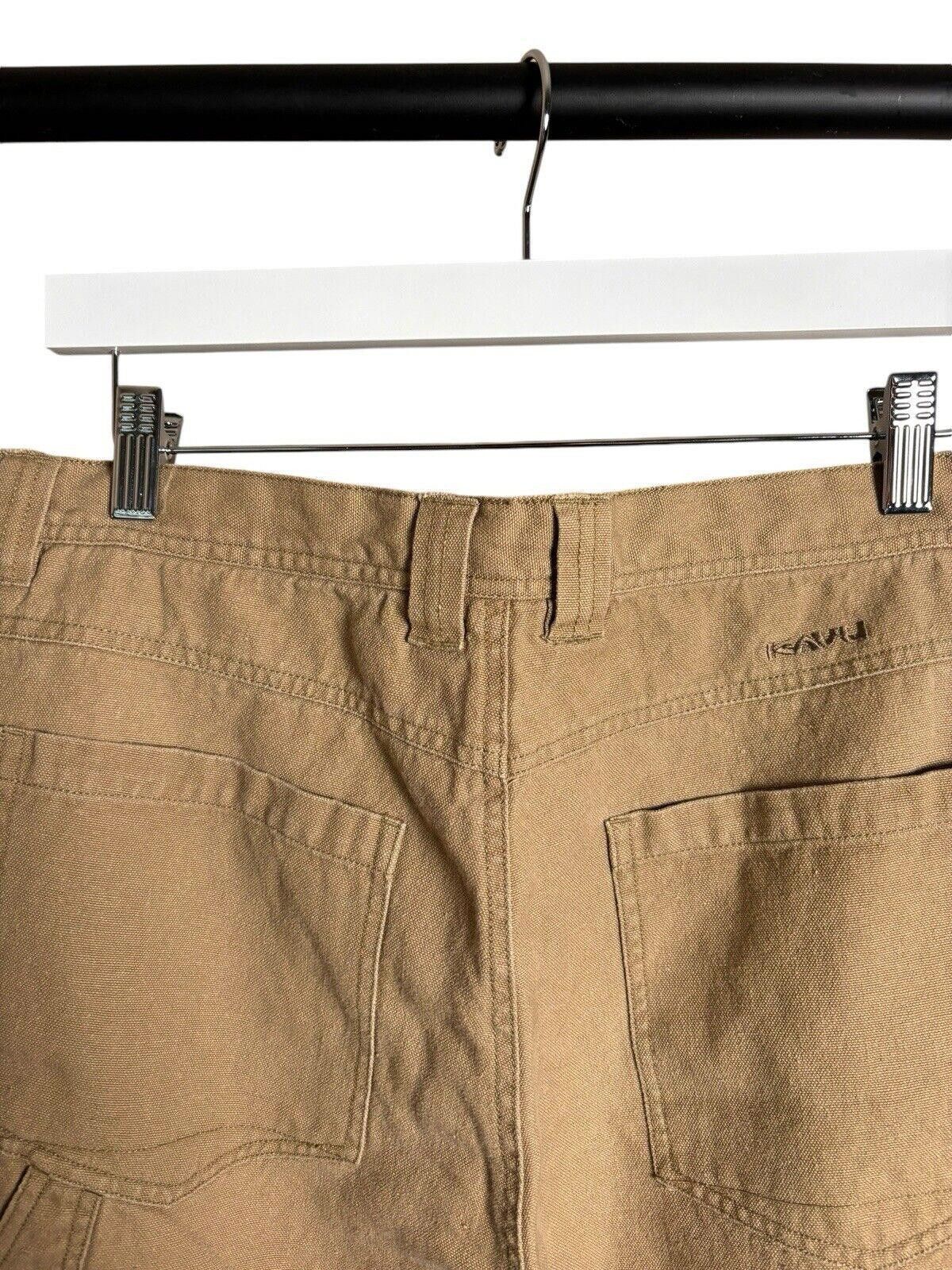 KAVU Kavu Hemp Cotton Chino Pants 34x30 Light Tan Outdoor Comfort Size US 34 / EU 50 - 9 Thumbnail