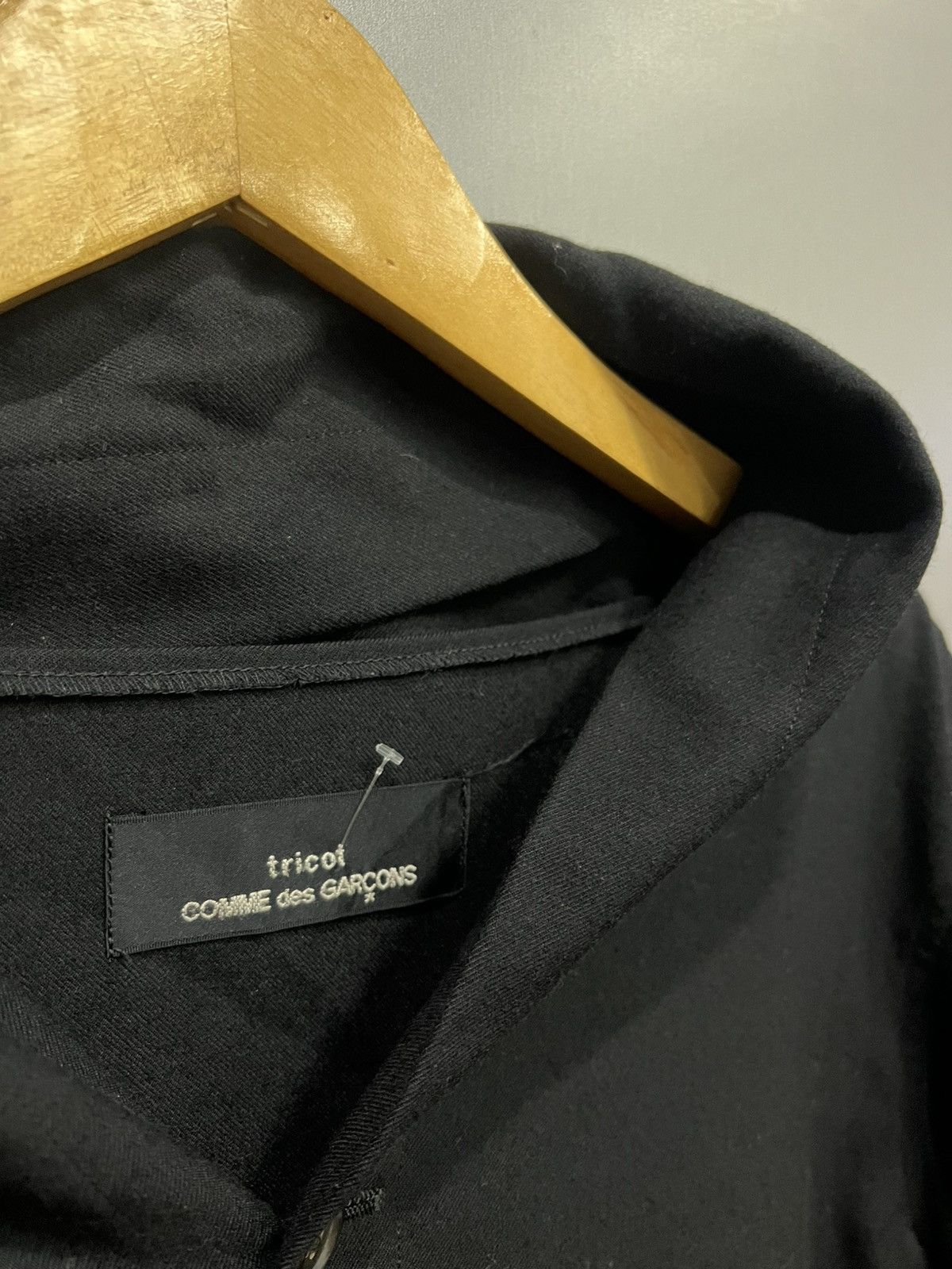 Tricot Comme des Garcons 1992 Vintage Tricot Comme des Garcons Black Blazer Jacket Size M / US 6-8 / IT 42-44 - 6 Thumbnail