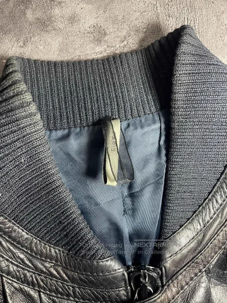 Dior Dior Bellows Pleats Leather Cracked Leather Jacket Size US S / EU 44-46 / 1 - 5 Thumbnail