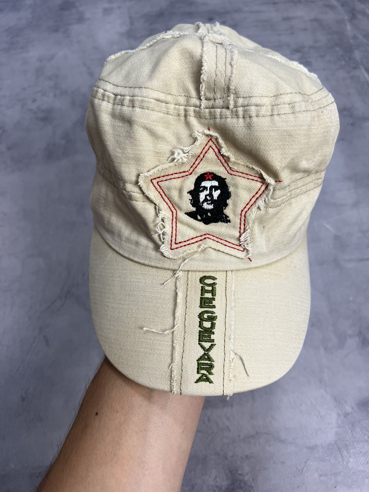 Vintage Che Guevara Hat OS Vintage Size ONE SIZE - 2 Thumbnail