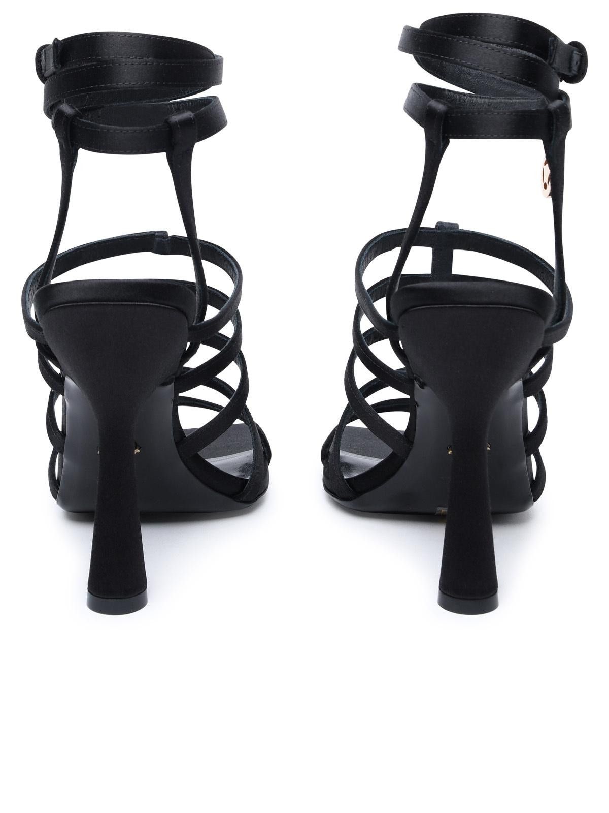 Versace o1y0226 Ankle Strap Sandals in Black Size US 5 / IT 35 - 4 Thumbnail