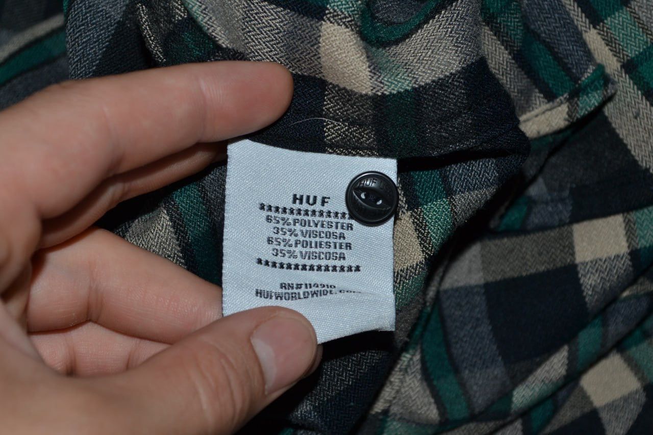 Huf HUF Flannel shirt Long Sleeve Multicolour Size US M / EU 48-50 / 2 - 7 Thumbnail