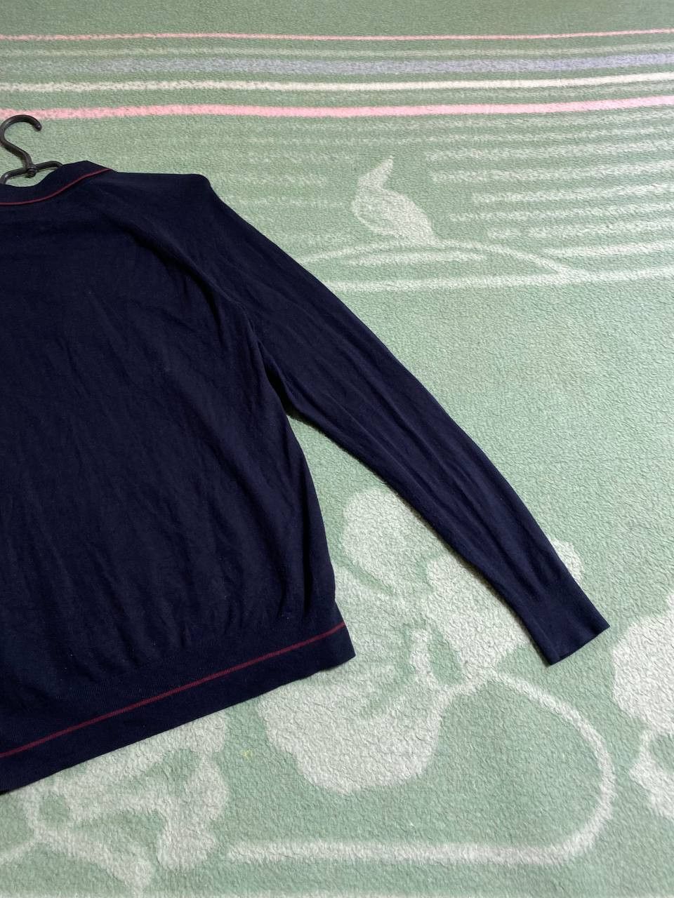 Fred Perry × Vintage Fred Perry 90s Vintage Mens Crew Neck Rugby Sweatshirt Size US S / EU 44-46 / 1 - 14 Thumbnail