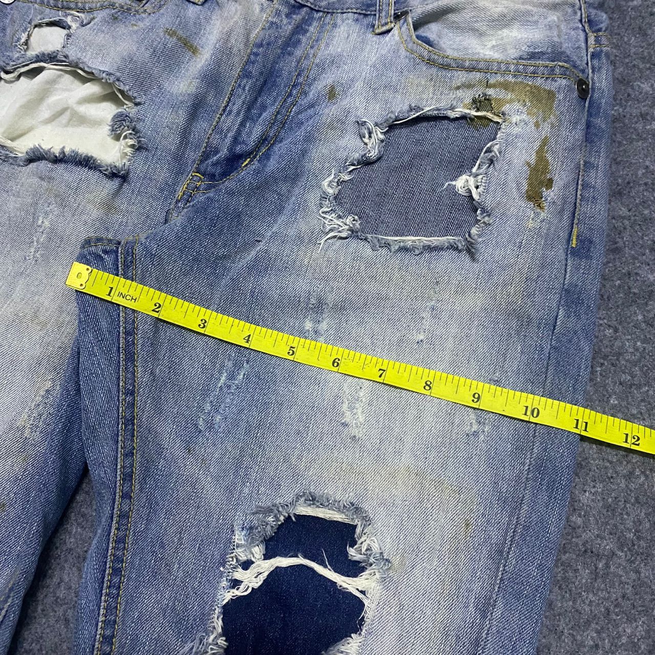 If Six Was Nine 💥Best Offer💥Vintage Nylaus Jeans Distressed Denim Size US 31 - 5 Thumbnail