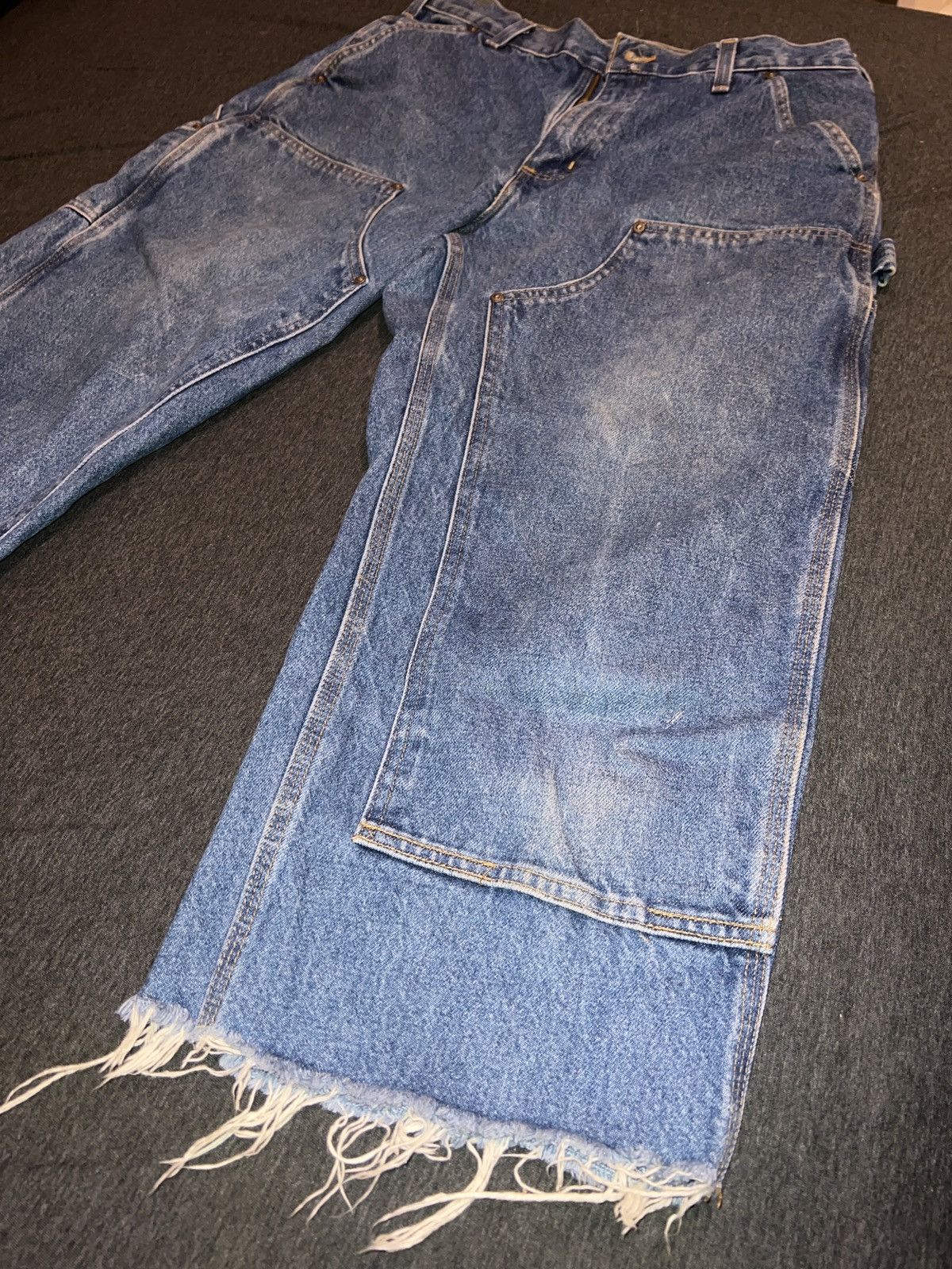 Carhartt Cropped Carhartt Double Knee Jeans Size US 34 / EU 50 - 4 Thumbnail