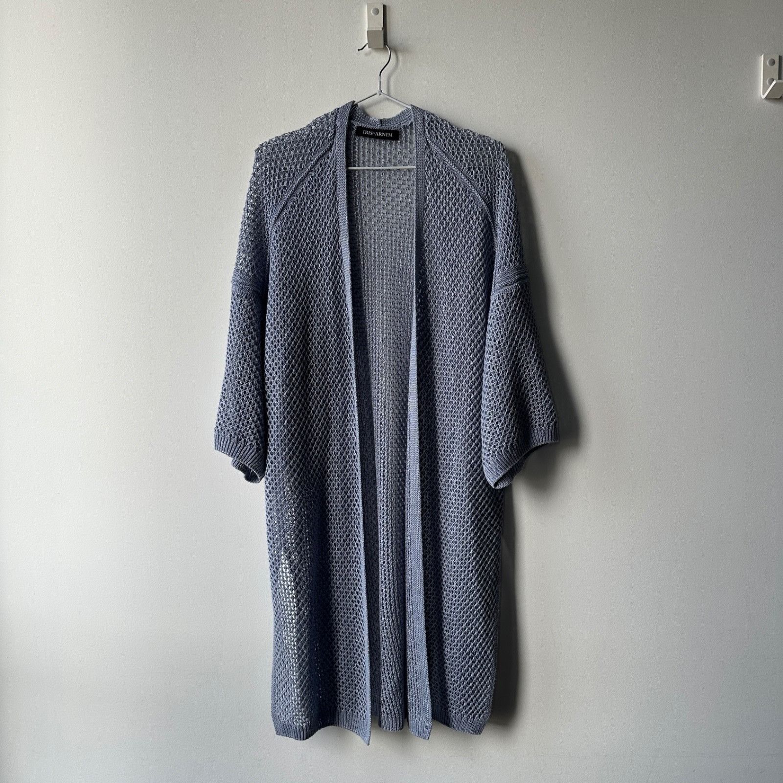 Iris von Arnim Iris von Arnim Linen Knit Luxury Cardigan Sweater 9442AC Size XS / US 0-2 / IT 36-38 - 1 Thumbnail