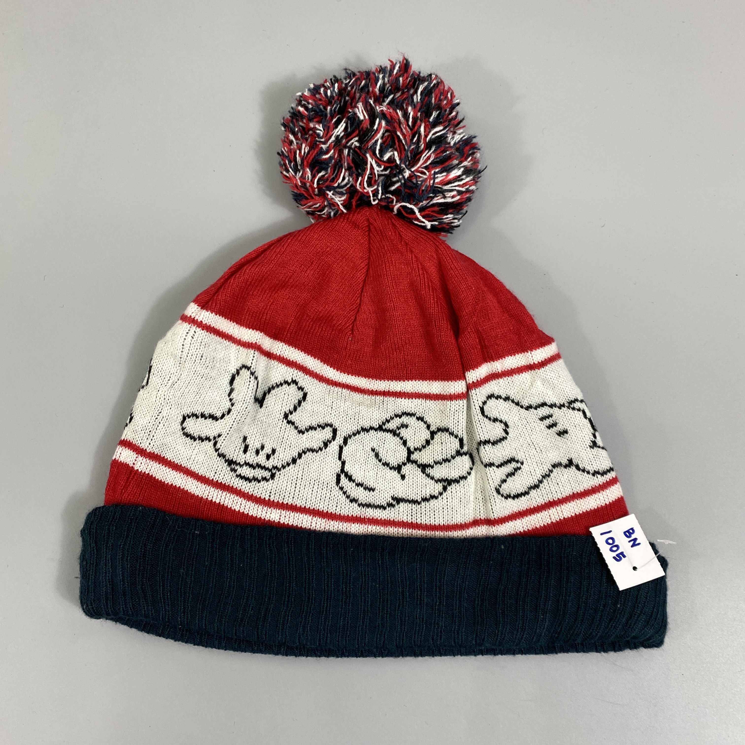 Disney Disney Hand Beanie Hat With Pom Pom -BN1005 Size ONE SIZE - 6 Thumbnail