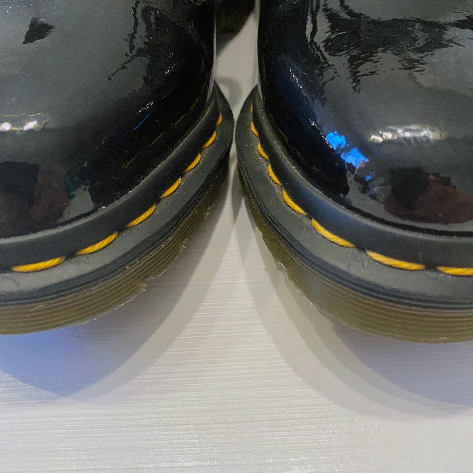 Dr. Martens Dr. Martens Black Leather Shoes Style 1461 US Sz 5 EU Sz 36 Size US 5 / IT 35 - 6 Thumbnail