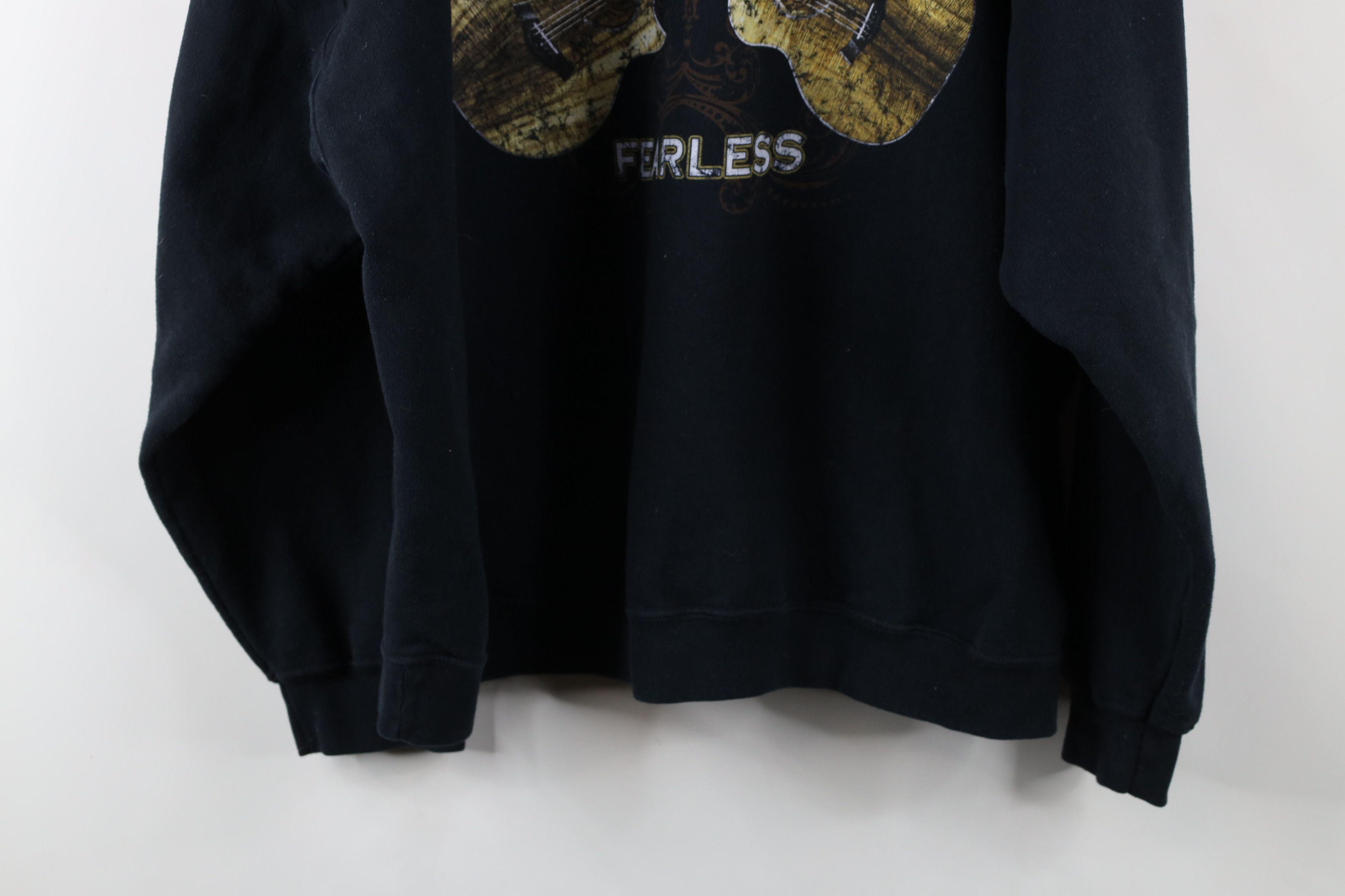 Vintage Vintage Y2K 2008 Swift Fearless Tour Band Hoodie Black Size US XXL / EU 58 / 5 - 14 Thumbnail