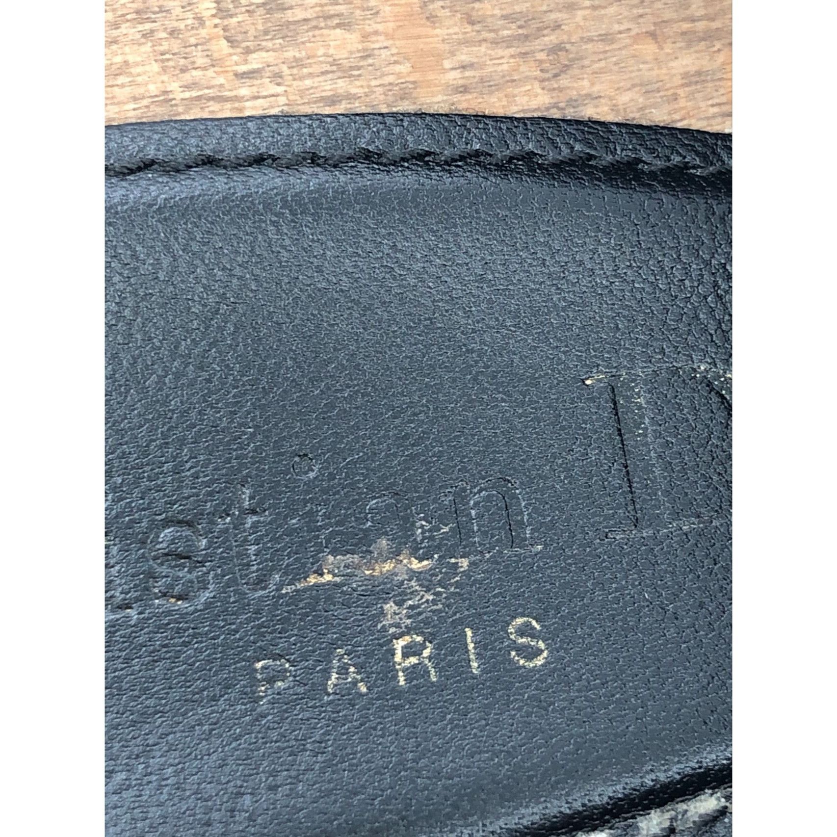 Dior Christian Dior Quake 36 Black Leather Riveted Round-Toe Thic Size US 6 / IT 36 - 3 Thumbnail