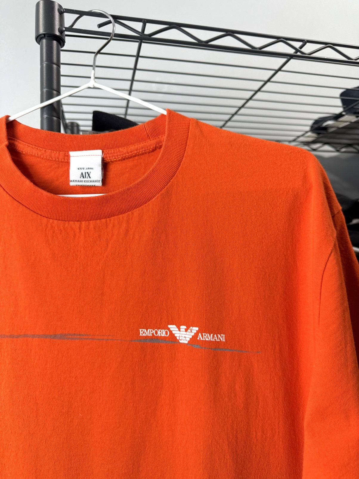 Armani Exchange 1990’s Vintage Armani Exchange T Shirt Archive Size US XL / EU 56 / 4 - 2 Thumbnail