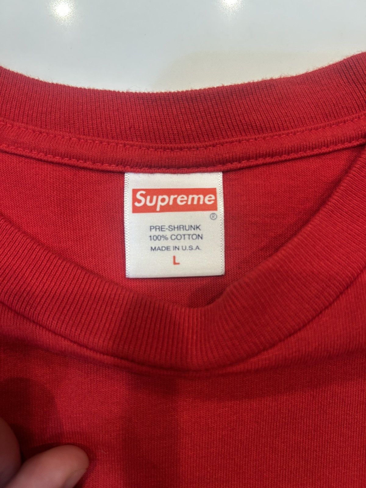 Supreme Supreme fronts tee Size US L / EU 52-54 / 3 - 3 Thumbnail