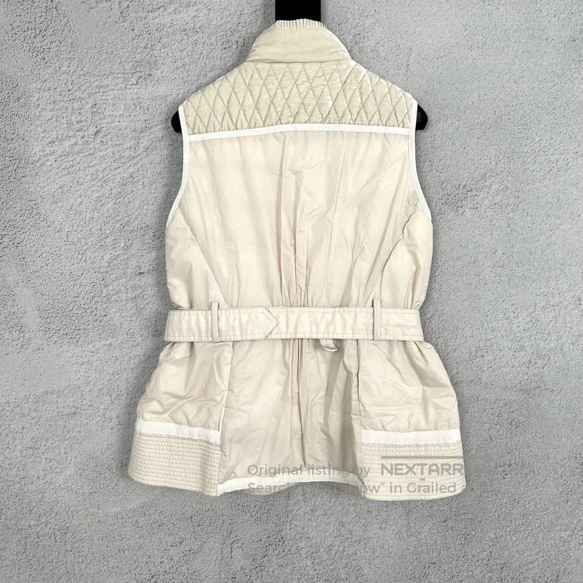 Moncler Moncler size1 Off-white down vest Size S / US 4 / IT 40 - 2 Thumbnail