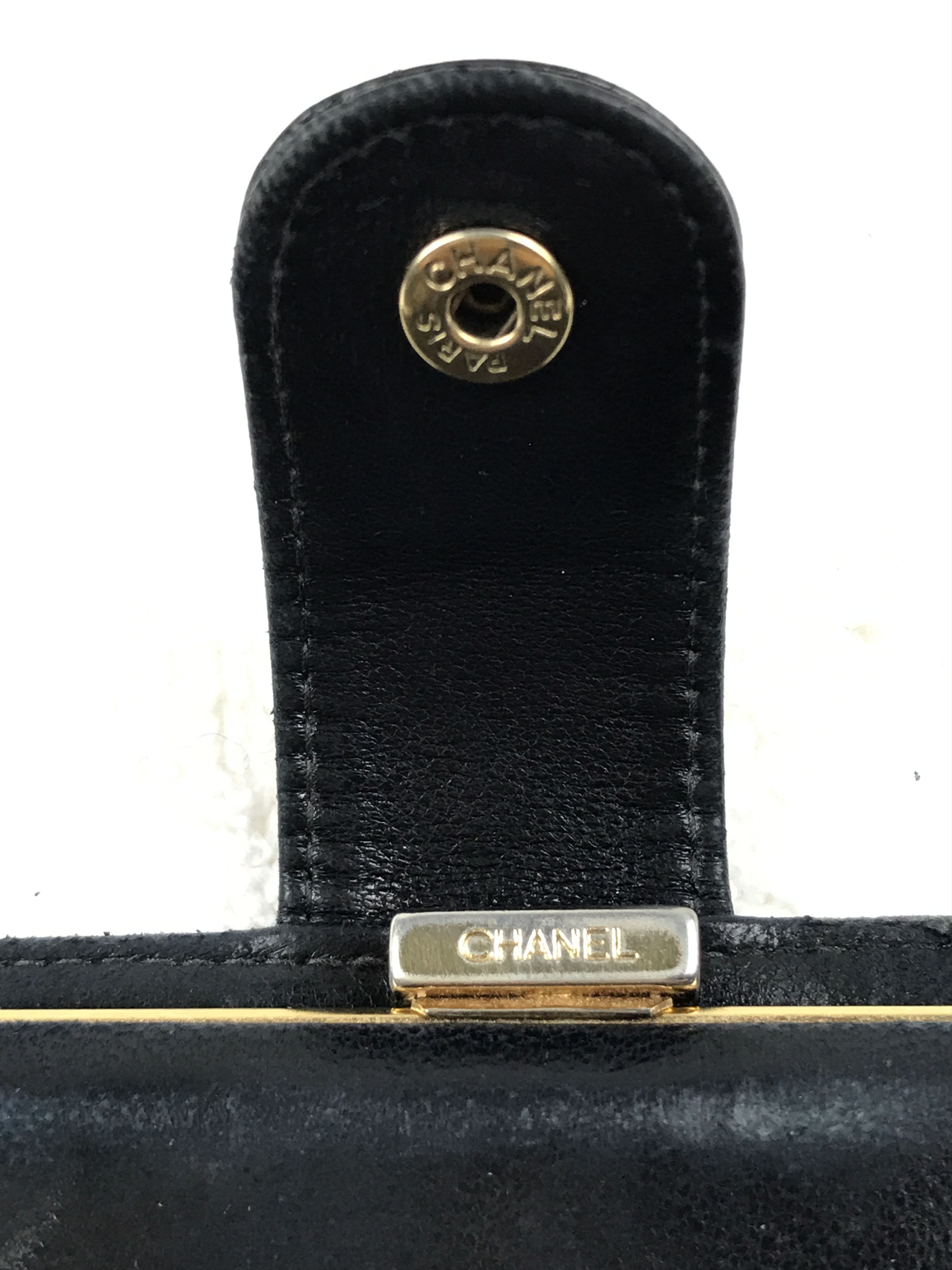 Chanel Chanel Black Caviar Leather CC Logo Bifold Wallet With Box Size ONE SIZE - 11 Thumbnail