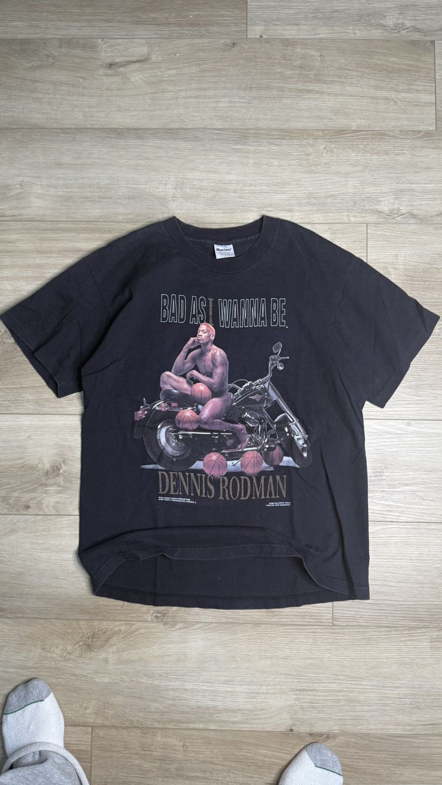 Vintage Vintage Rodman tee Size US L / EU 52-54 / 3 - 1 Thumbnail