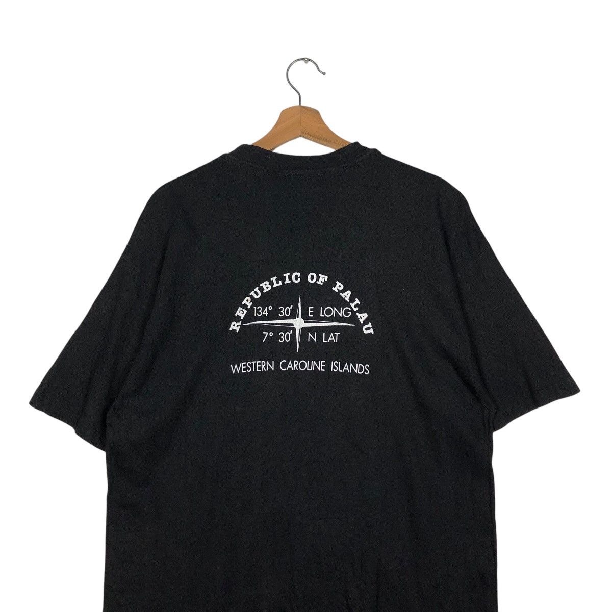 Other 📌HRLA Republic Of Palau T-Shirt Big Logo Made in Usa Size US L / EU 52-54 / 3 - 10 Thumbnail