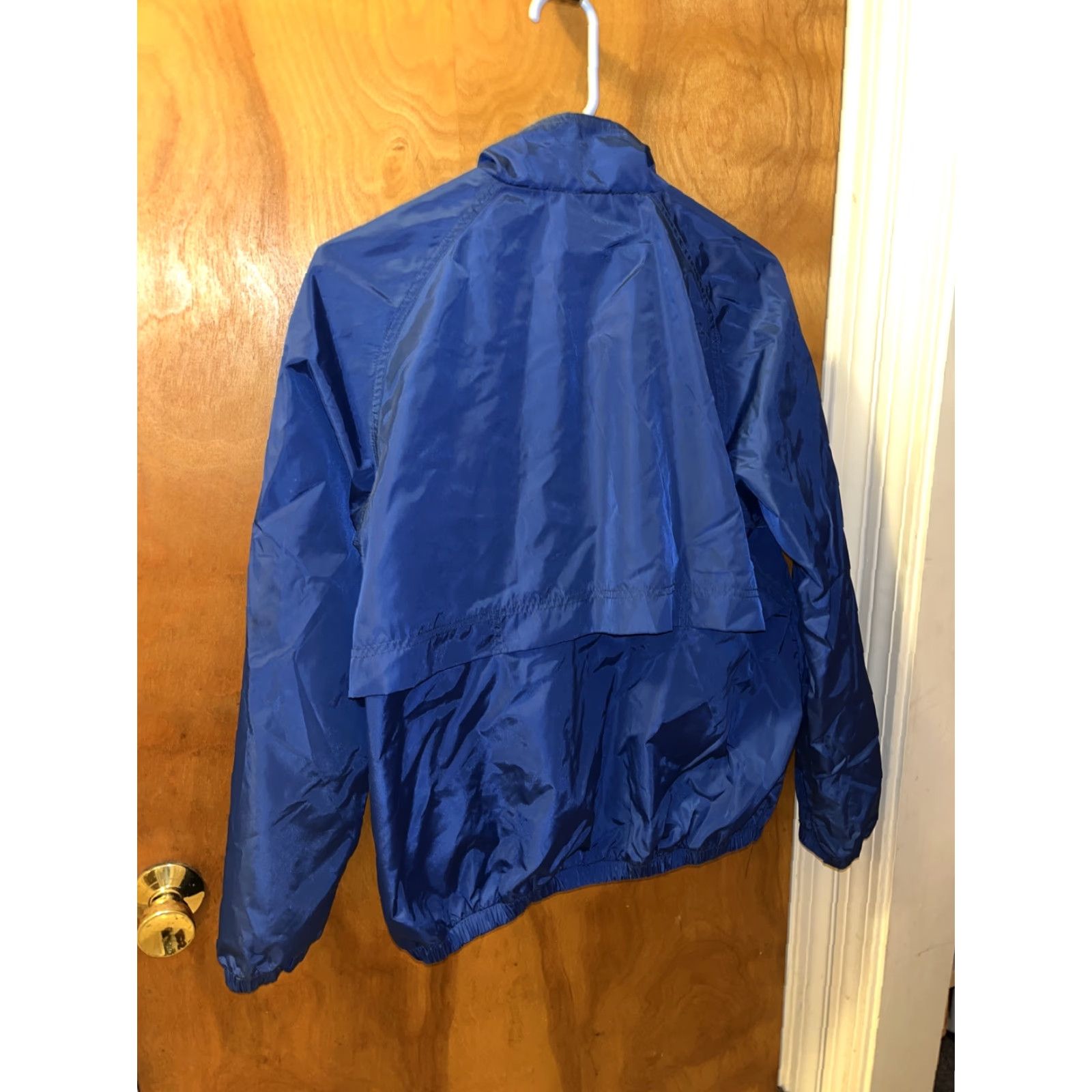 Nike NIKE Womens Blue Medium 8-10 Windbreaker Jacket Size M / US 6-8 / IT 42-44 - 4 Thumbnail