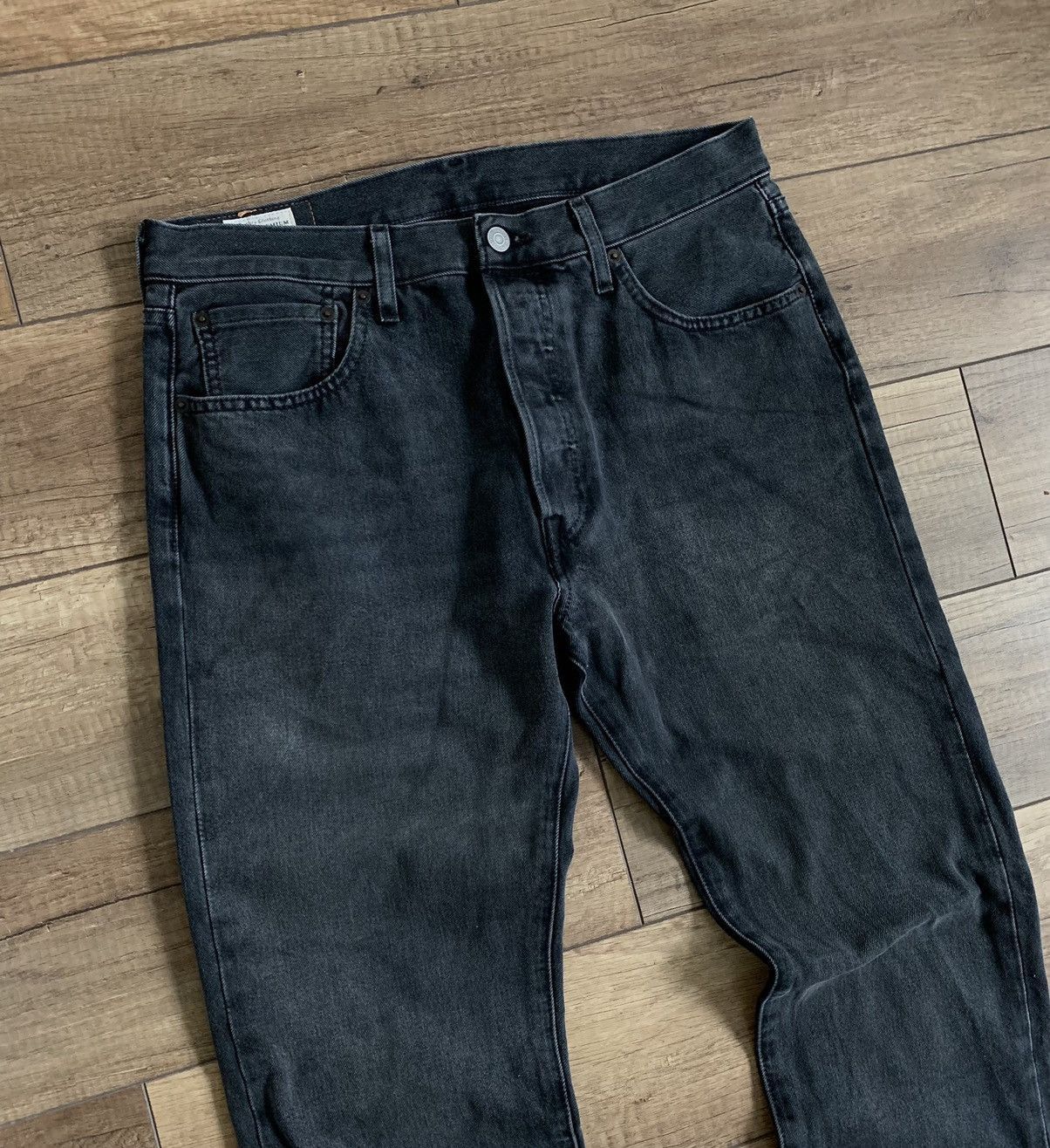 Levi's Levi’s Premium 501 Grey Washed Denim Pants Jeans Size US 33 - 4 Thumbnail
