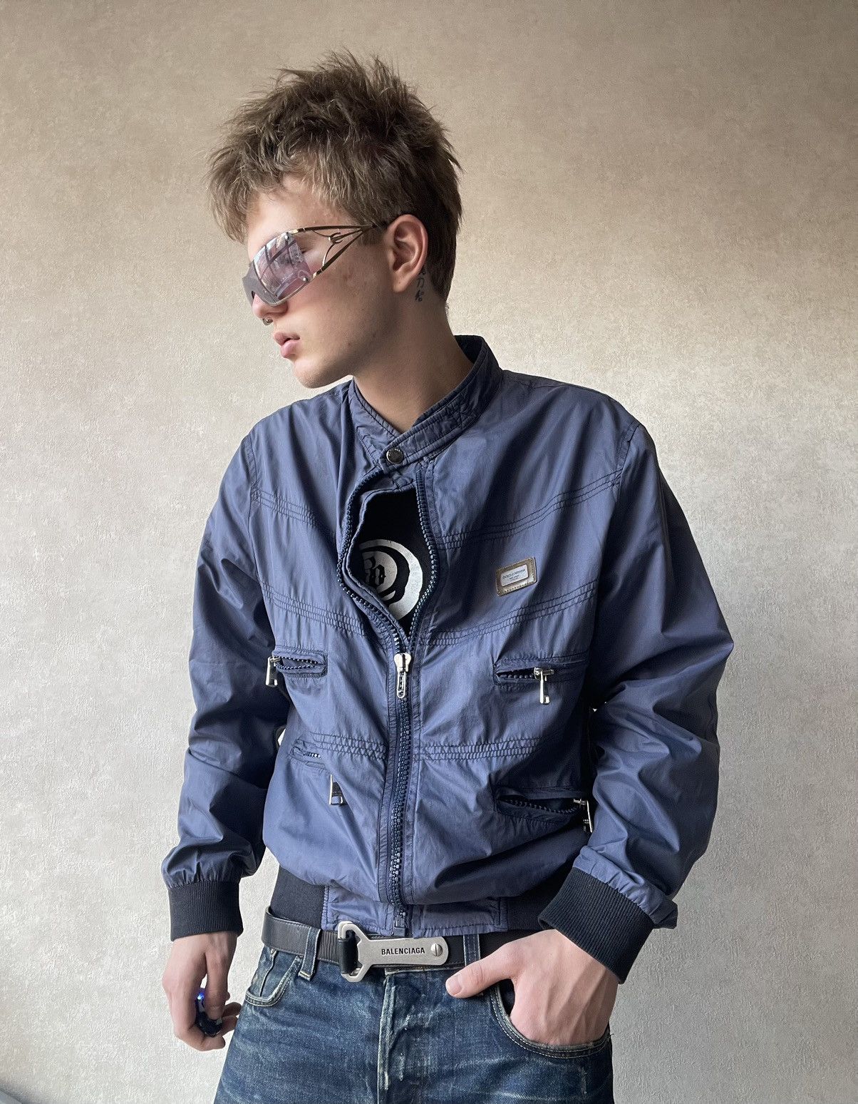 Dolce & Gabbana 90s Dolce & Gabbana Multi-Pocket Archive Lightweight Jacket Size US M / EU 48-50 / 2 - 1 Thumbnail