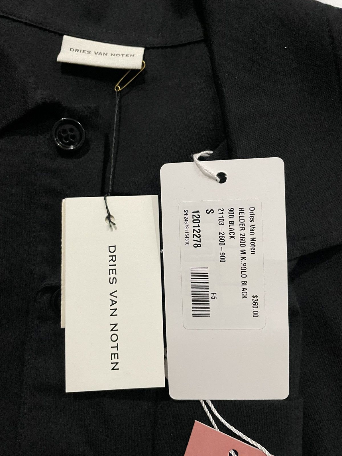 Dries Van Noten BNWT Helder MK Polo Size US S / EU 44-46 / 1 - 2 Thumbnail