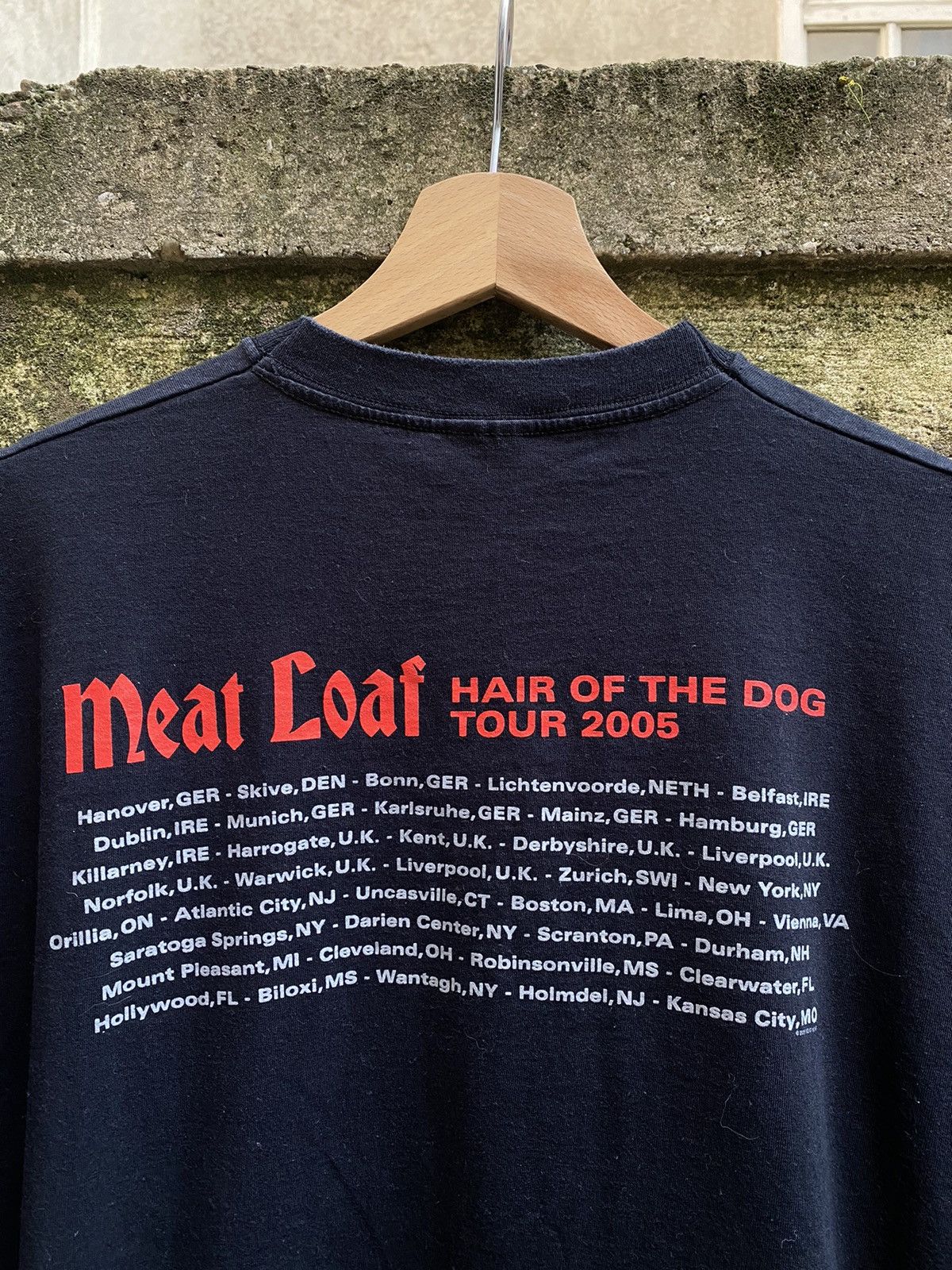 Vintage Meat Loaf Tour Longsleeve
