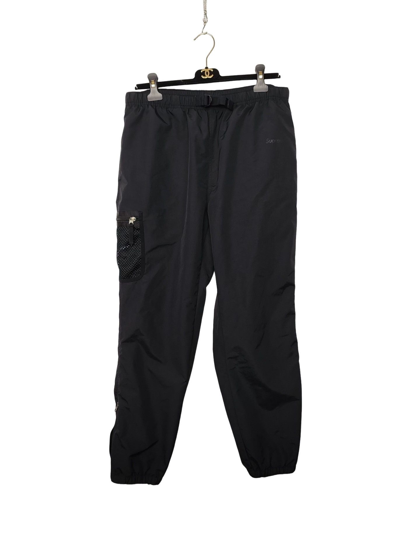 Nike × Supreme Supreme x Nike Black Wind Pants Size M Size US 32 / EU 48 - 1 Thumbnail