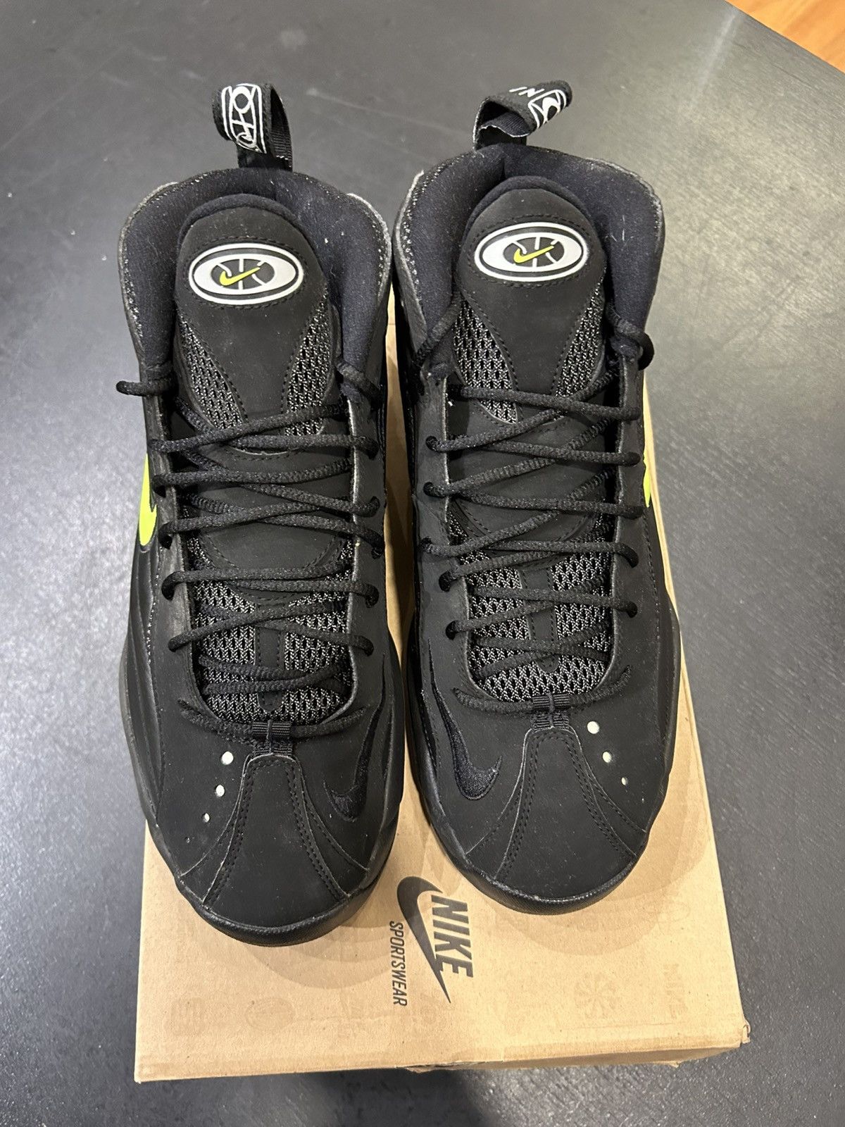 Nike Nike Air Total Max Uptempo ‘Black Volt’ Size US 10.5 / EU 43-44 - 4 Thumbnail