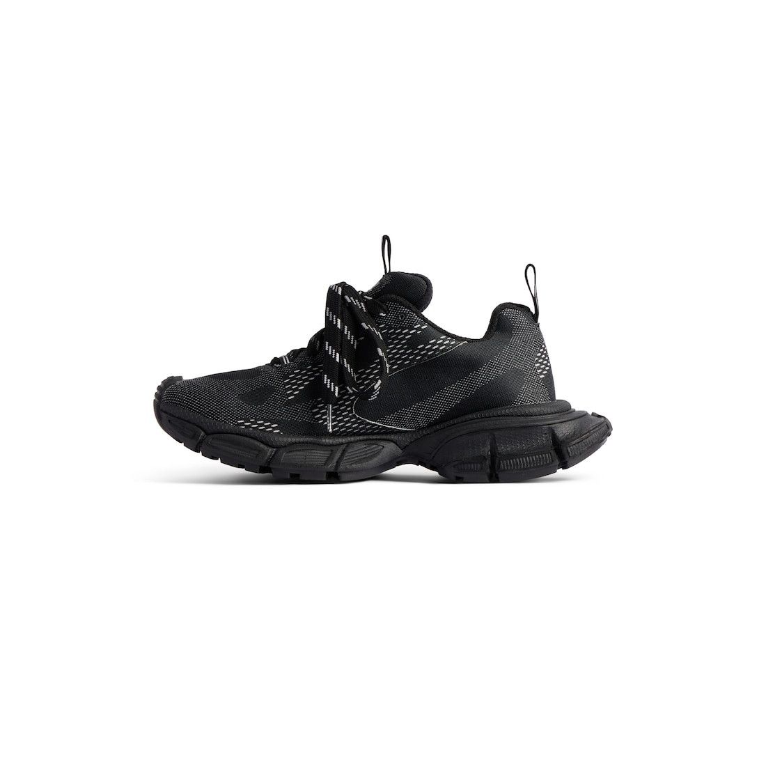 Balenciaga × Under Armour o1srvl11e1025 Under Armour® 3XL Knit Sneakers in Black Size US 9 / EU 42 - 4 Thumbnail